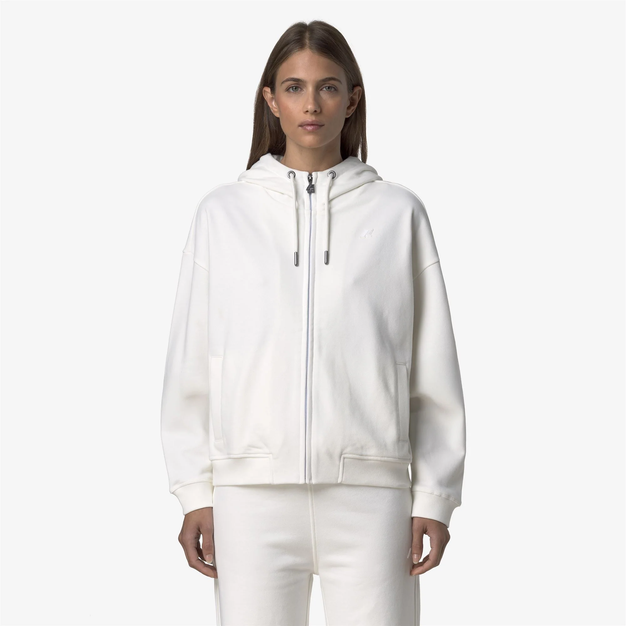 ARWEN FLEECE PEACH - Fleece - Jacket - Woman - WHITE GARDENIA - Image 3