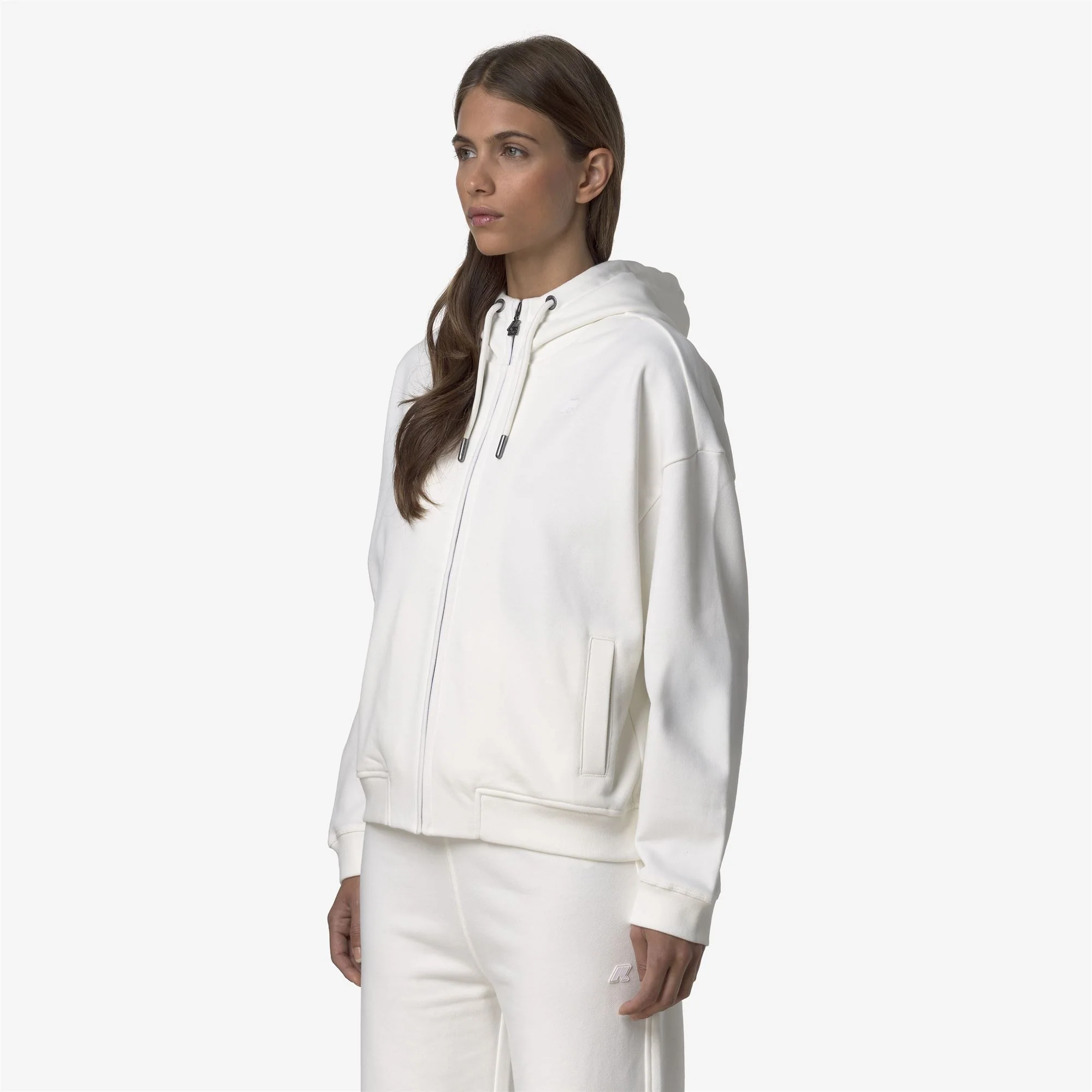 ARWEN FLEECE PEACH - Fleece - Jacket - Woman - WHITE GARDENIA - Image 4