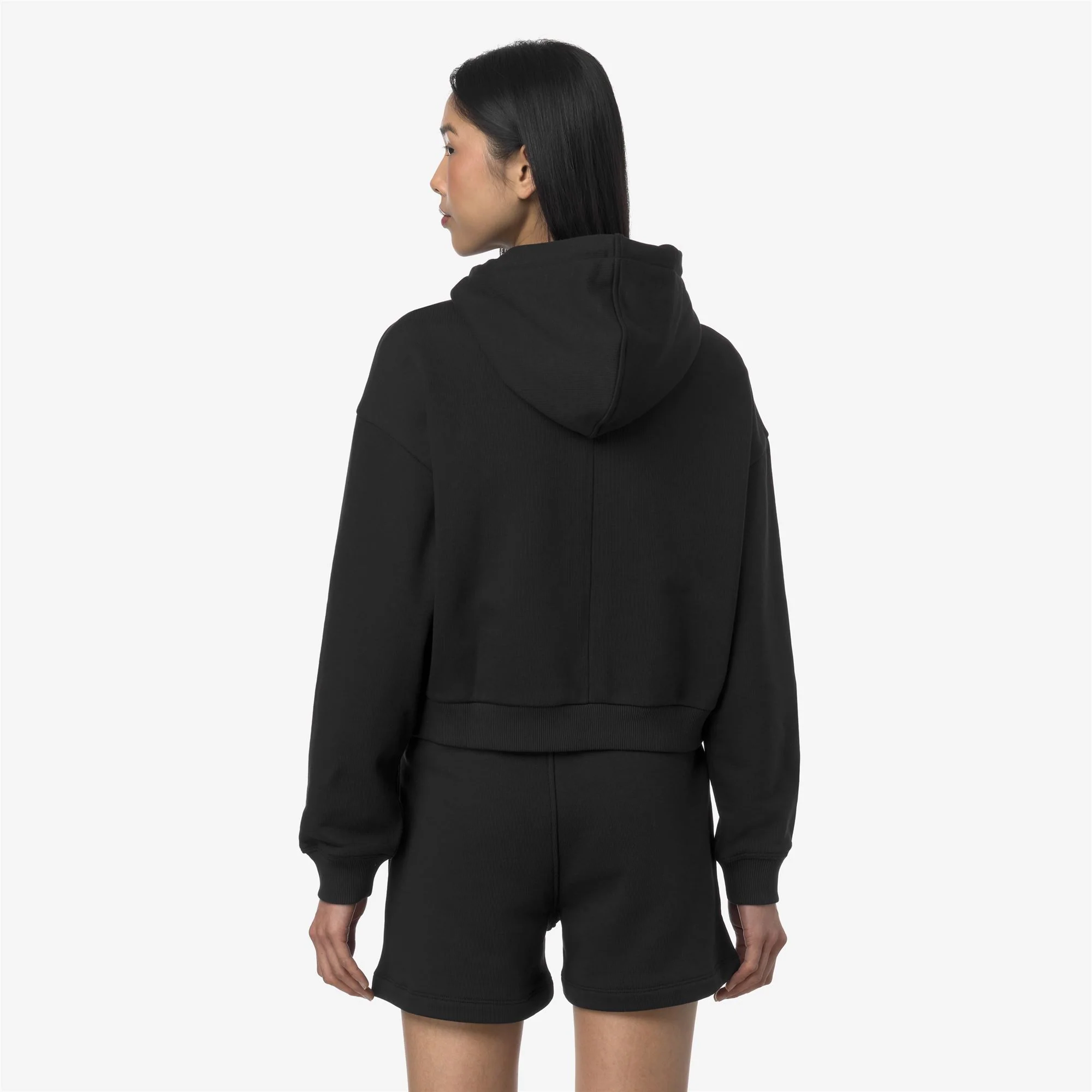 ARWEN FRENCH TERRY - Fleece - Jacket - Woman - BLACK PURE - Image 5
