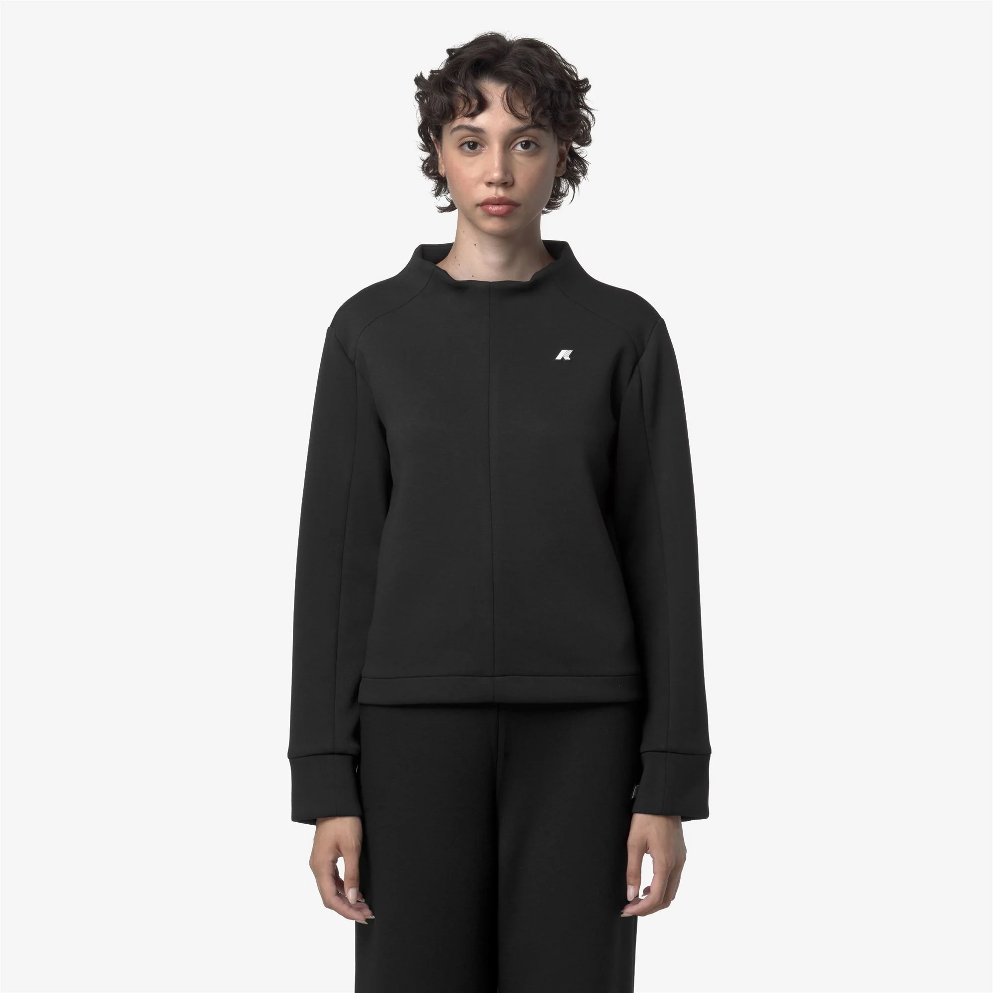 AUBANE LIGHT SPACER - Fleece - Pull  Over - Woman - BLACK PURE - Image 3