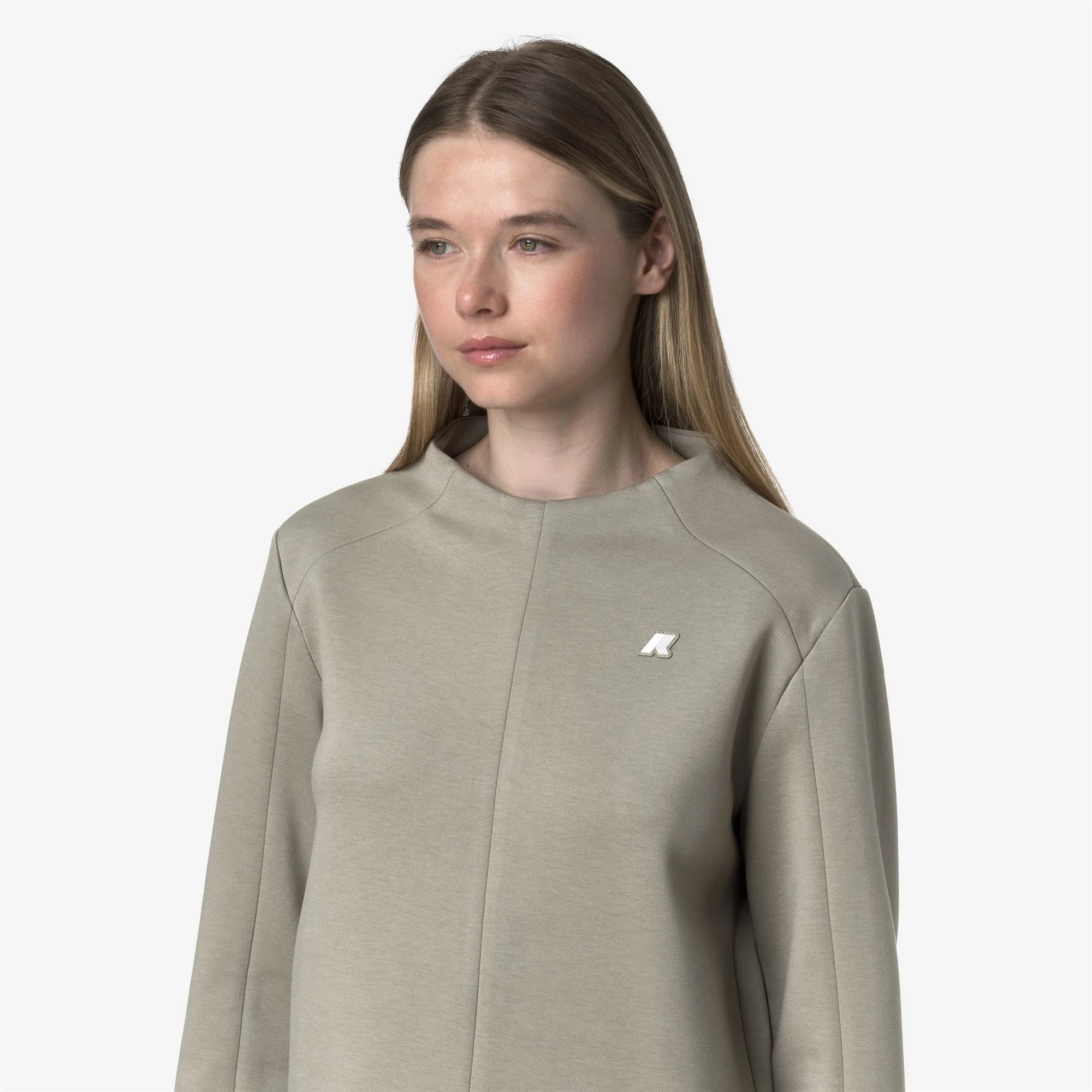 AUBANE LIGHT SPACER - Fleece - Pull  Over - Woman - GREEN OAK - Image 2