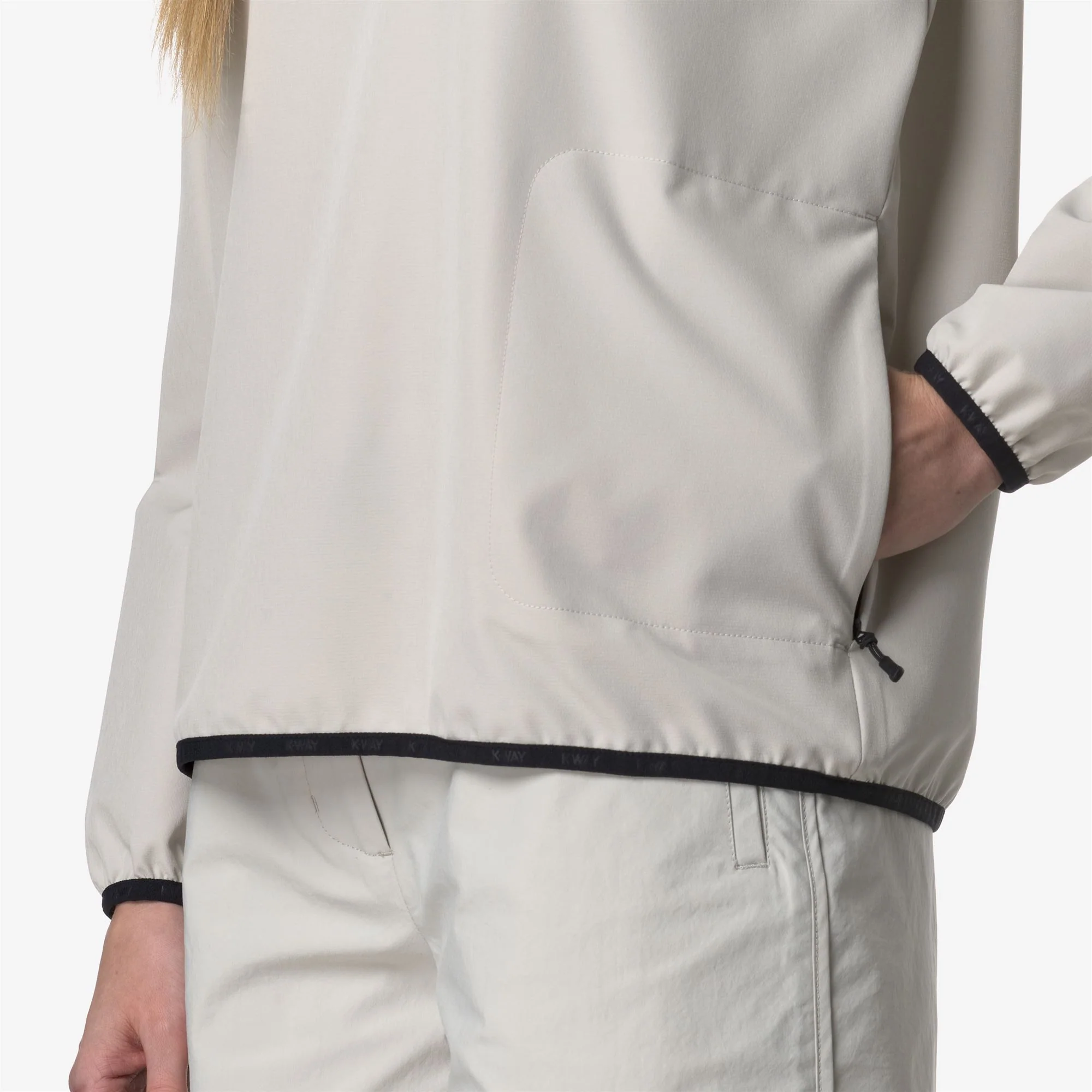 AURA - Fleece - Pull  Over - Woman - BEIGE LT - Image 2