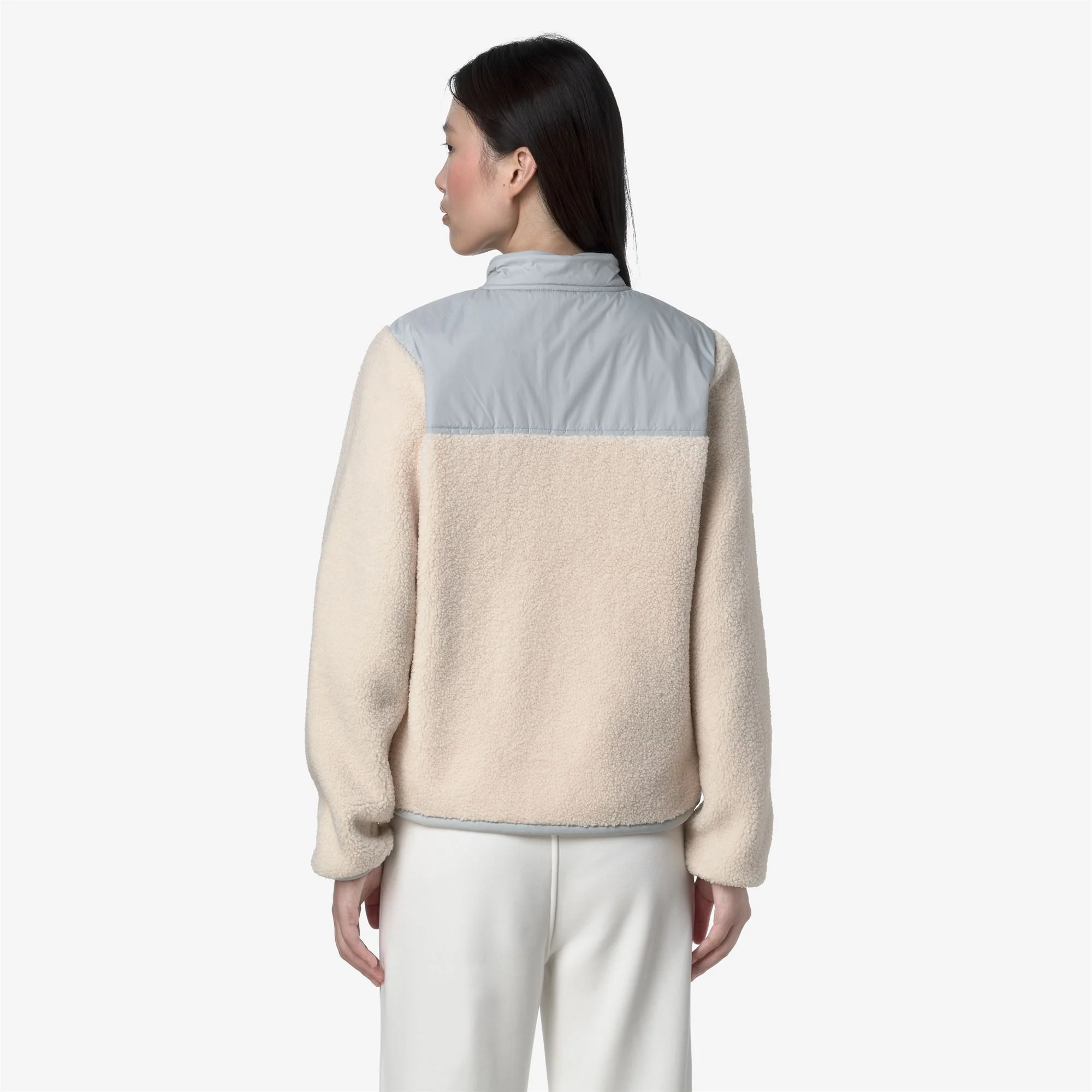 BERNARDINE 4.0 ORSETTO - Fleece - Jacket - Woman - GREY-ECRU - Image 5