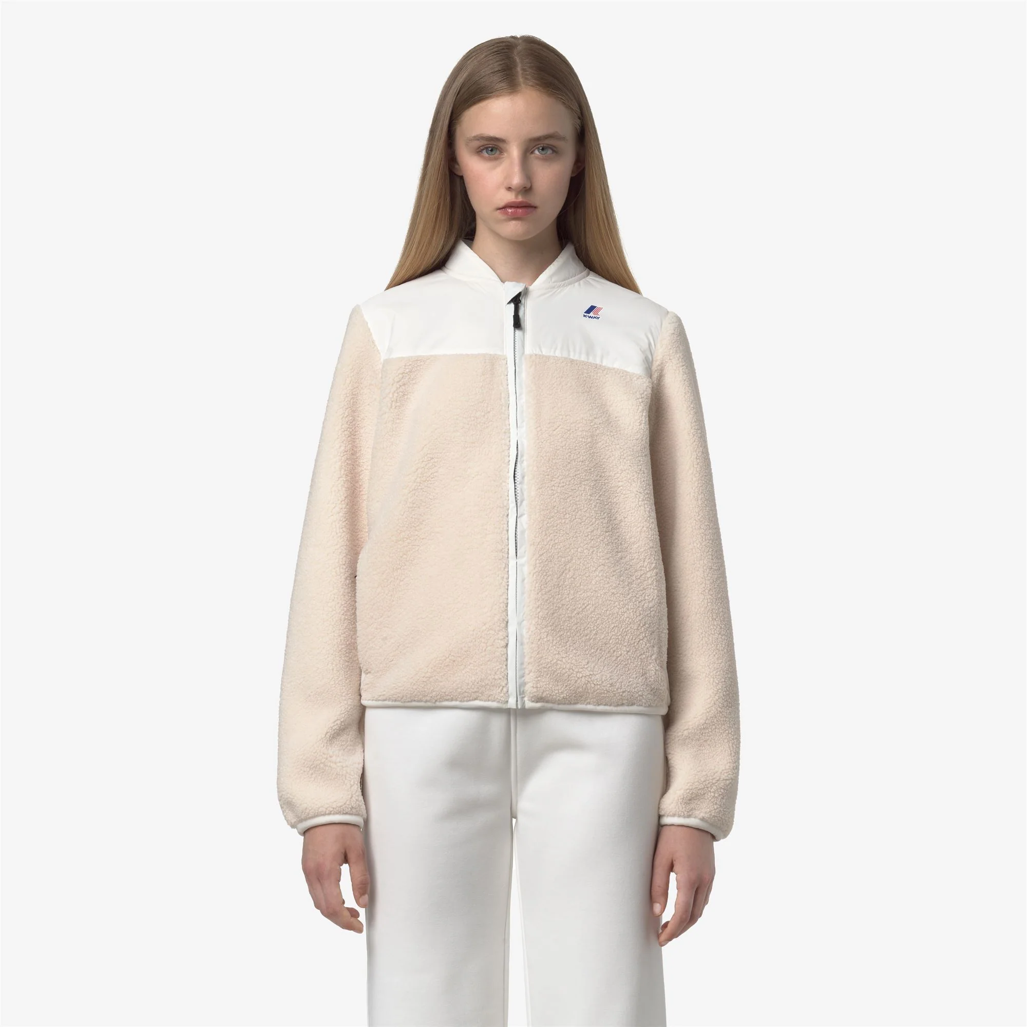 BERNARDINE 4.0 ORSETTO - Fleece - Jacket - Woman - WHITE GARDENIA-ECRU - Image 3