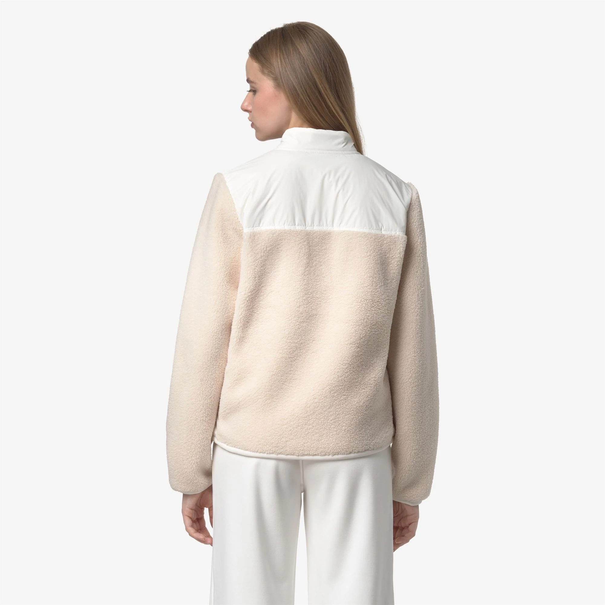 BERNARDINE 4.0 ORSETTO - Fleece - Jacket - Woman - WHITE GARDENIA-ECRU - Image 5