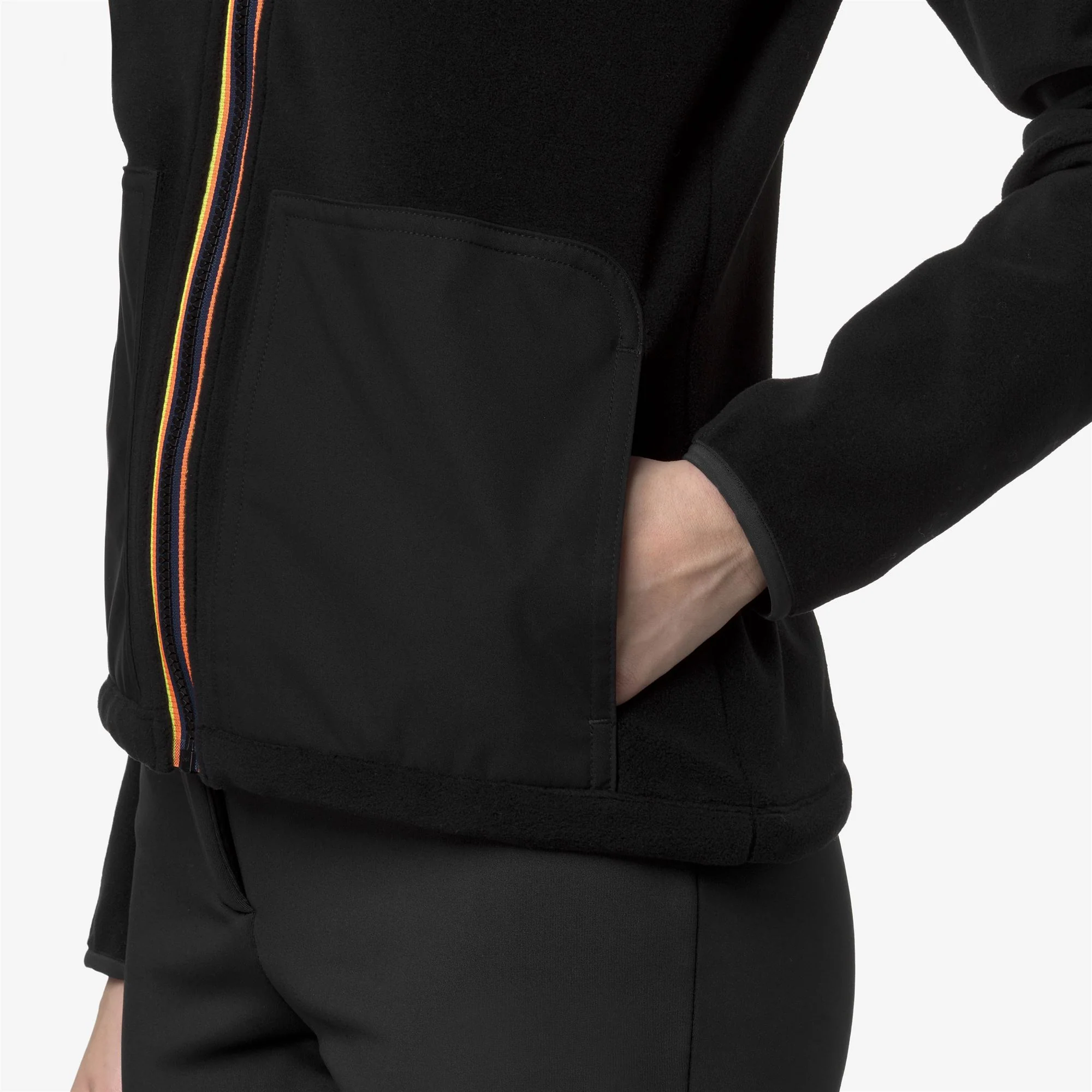 BRESSE POLAR - Fleece - Jacket - Woman - BLACK PURE - Image 2