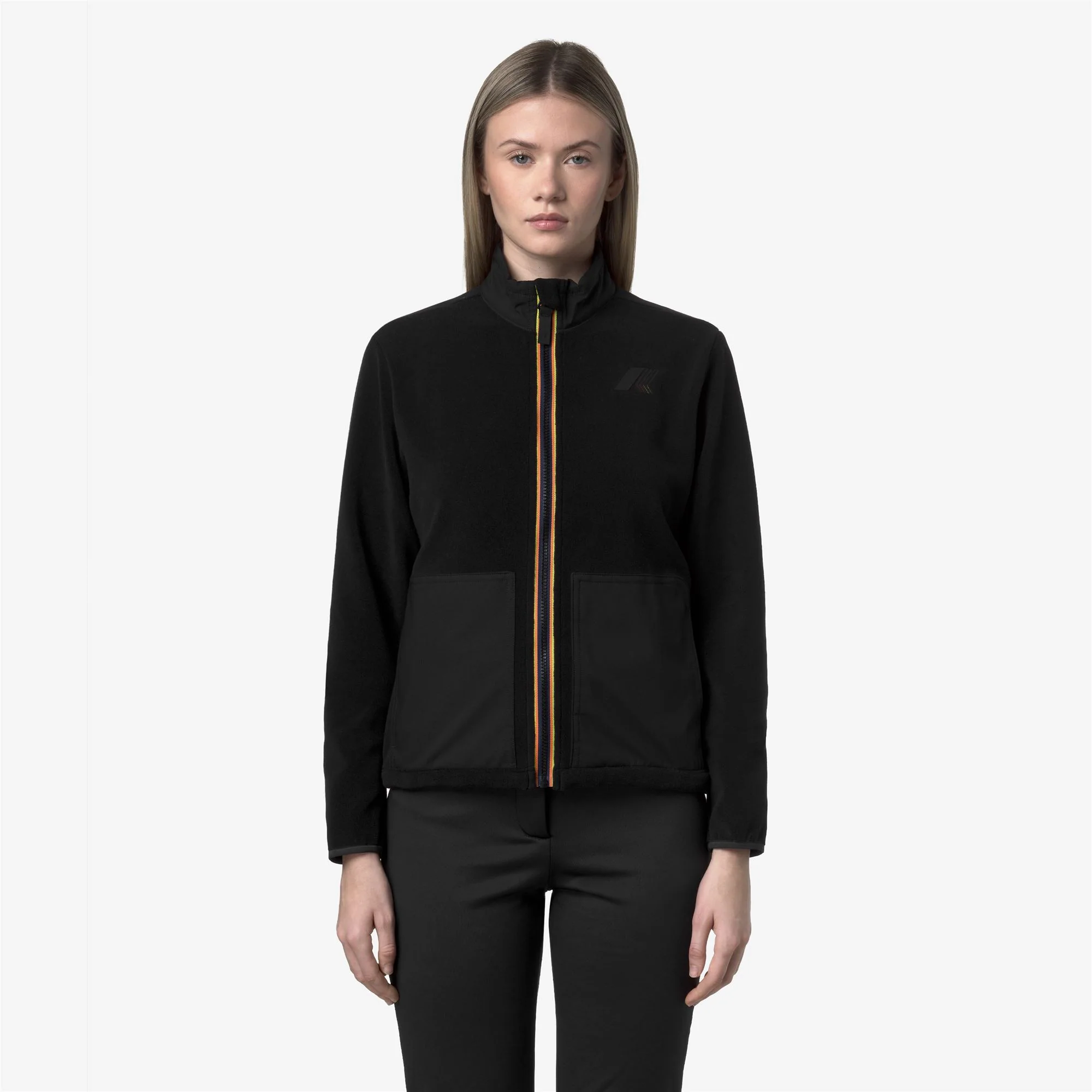 BRESSE POLAR - Fleece - Jacket - Woman - BLACK PURE - Image 3