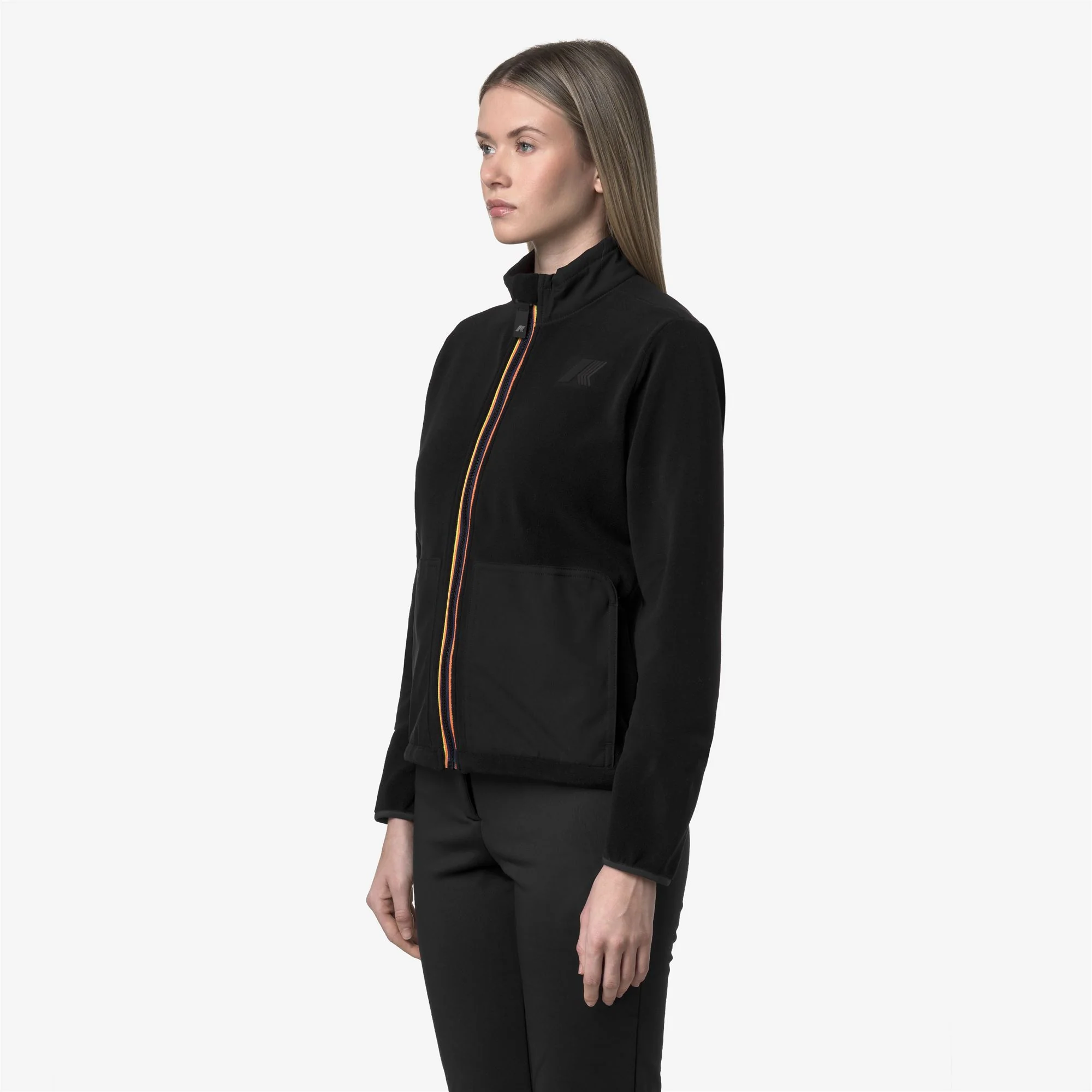 BRESSE POLAR - Fleece - Jacket - Woman - BLACK PURE - Image 4