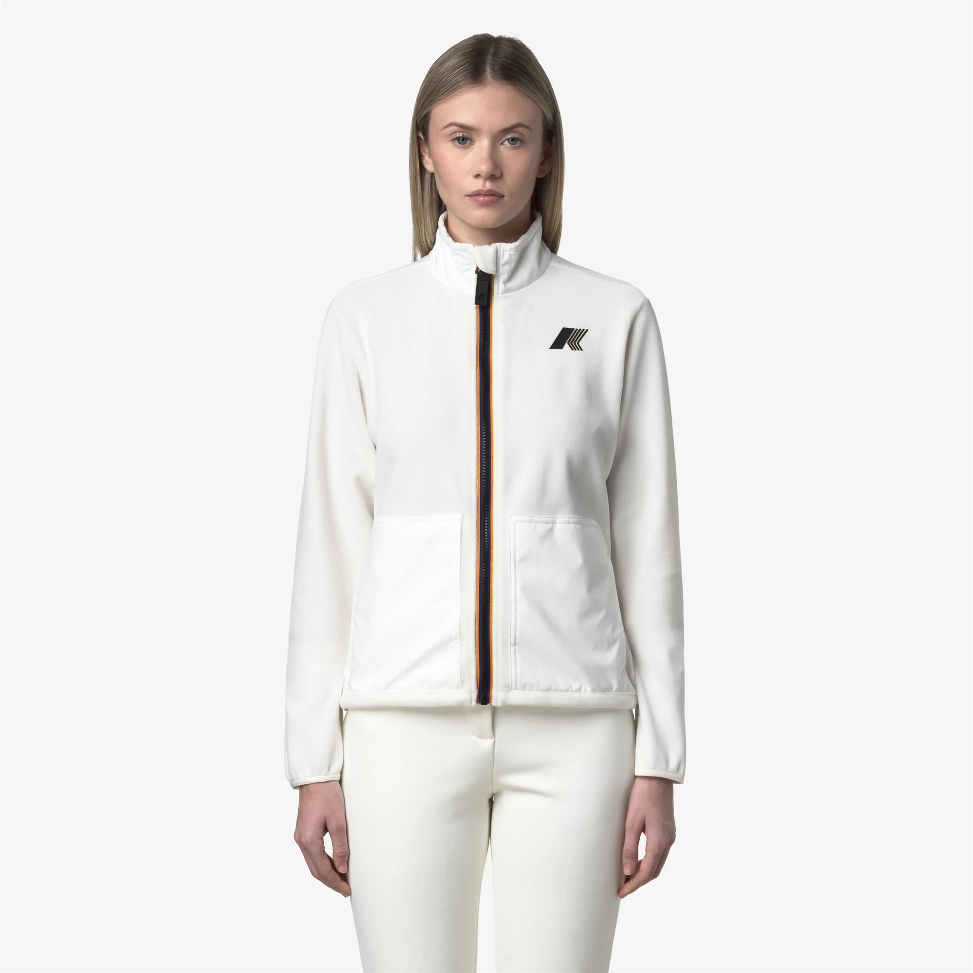 BRESSE POLAR - Fleece - Jacket - Woman - WHITE GARDENIA - Image 3