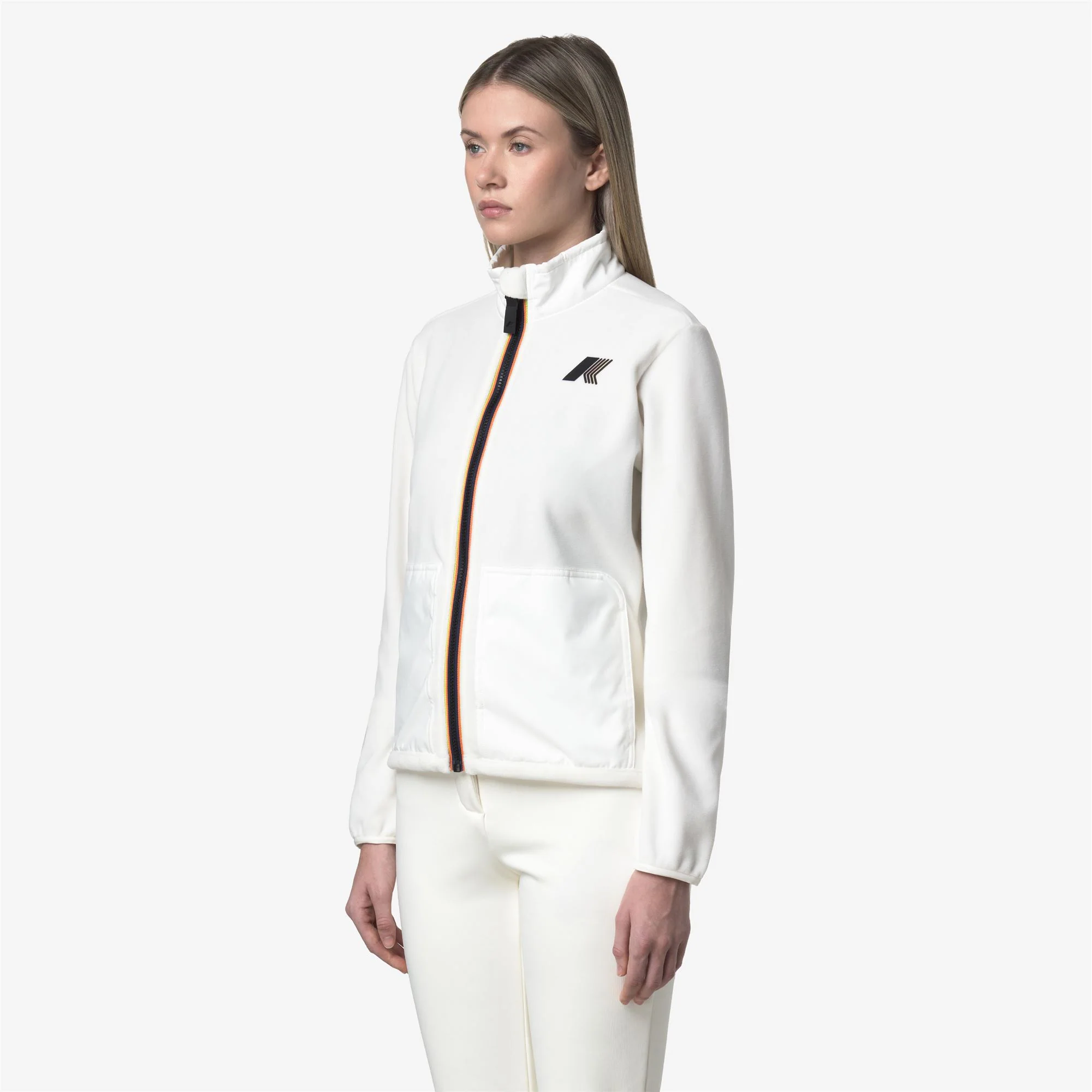 BRESSE POLAR - Fleece - Jacket - Woman - WHITE GARDENIA - Image 4