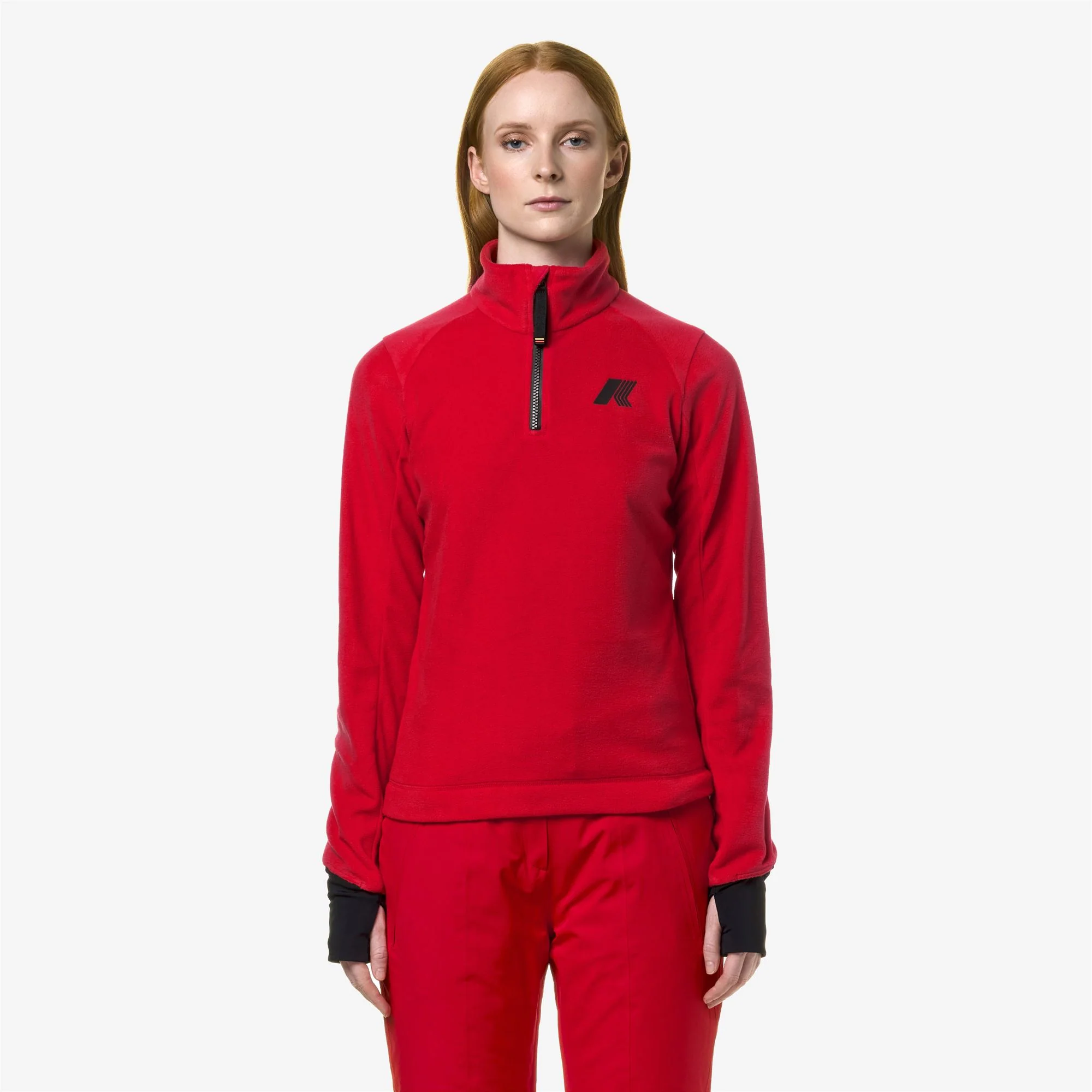 CEILLAC POLAR - Fleece - Pull  Over - Woman - RED - Image 3