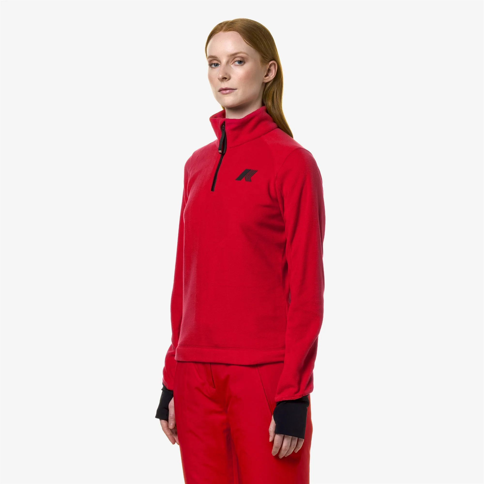 CEILLAC POLAR - Fleece - Pull  Over - Woman - RED - Image 4