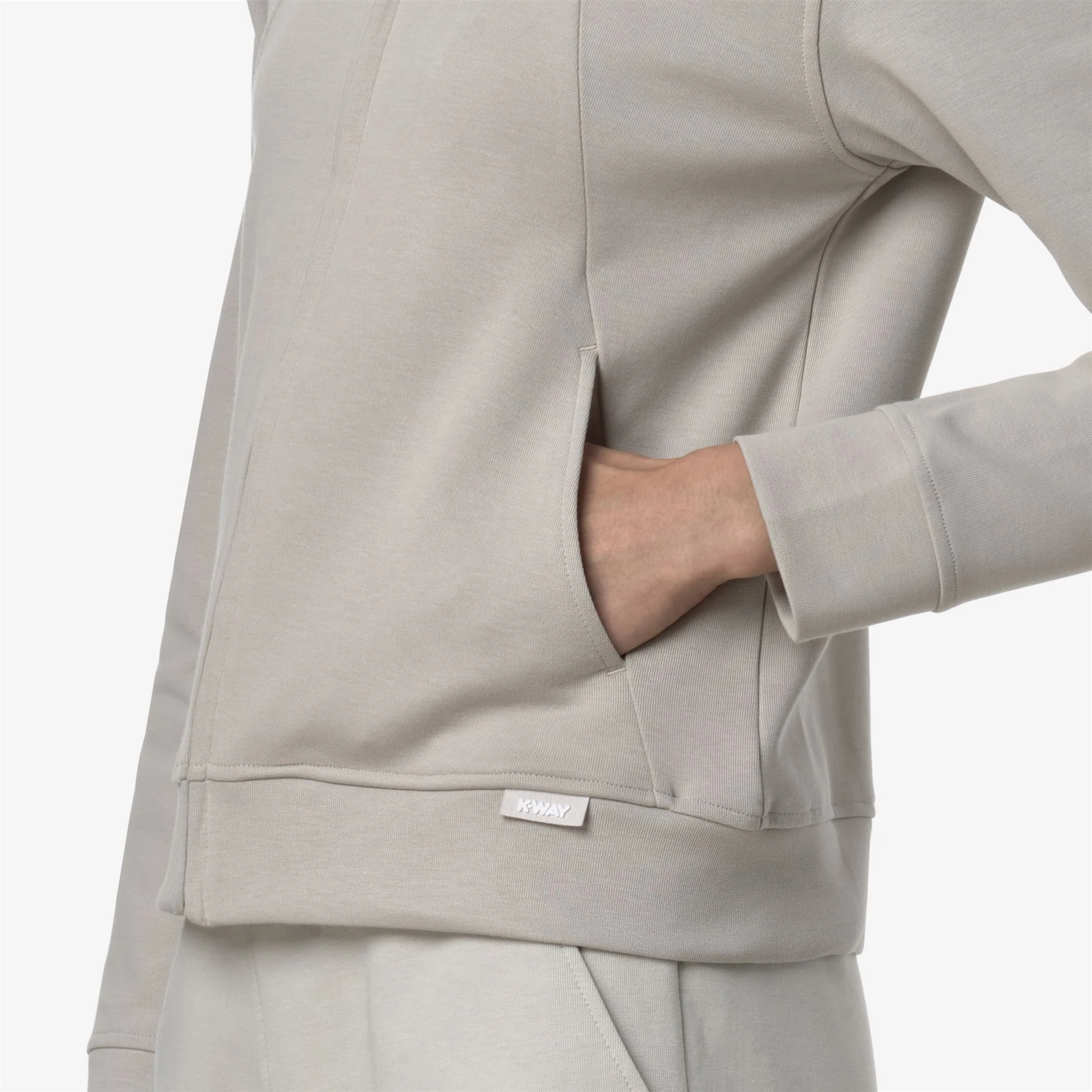 CYRIELLE INTERLOCK - Fleece - Jacket - Woman - BEIGE LT - Image 2