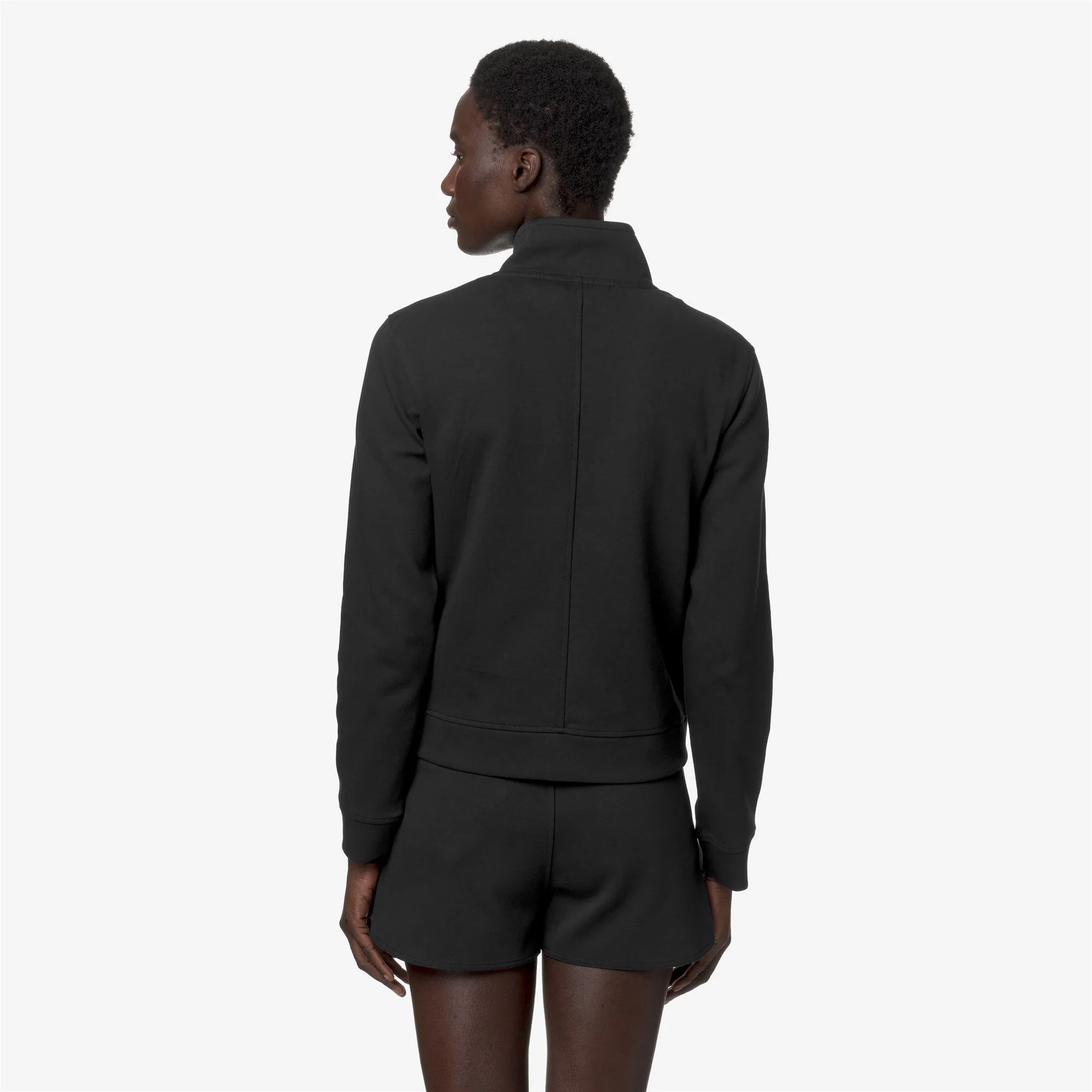 CYRIELLE INTERLOCK - Fleece - Jacket - Woman - BLACK PURE - Image 5