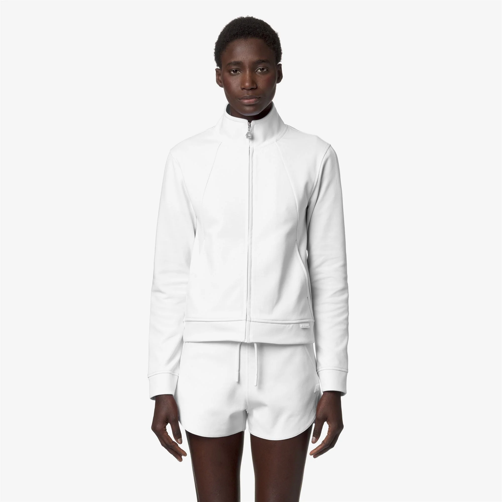 CYRIELLE INTERLOCK - Fleece - Jacket - Woman - WHITE - Image 3
