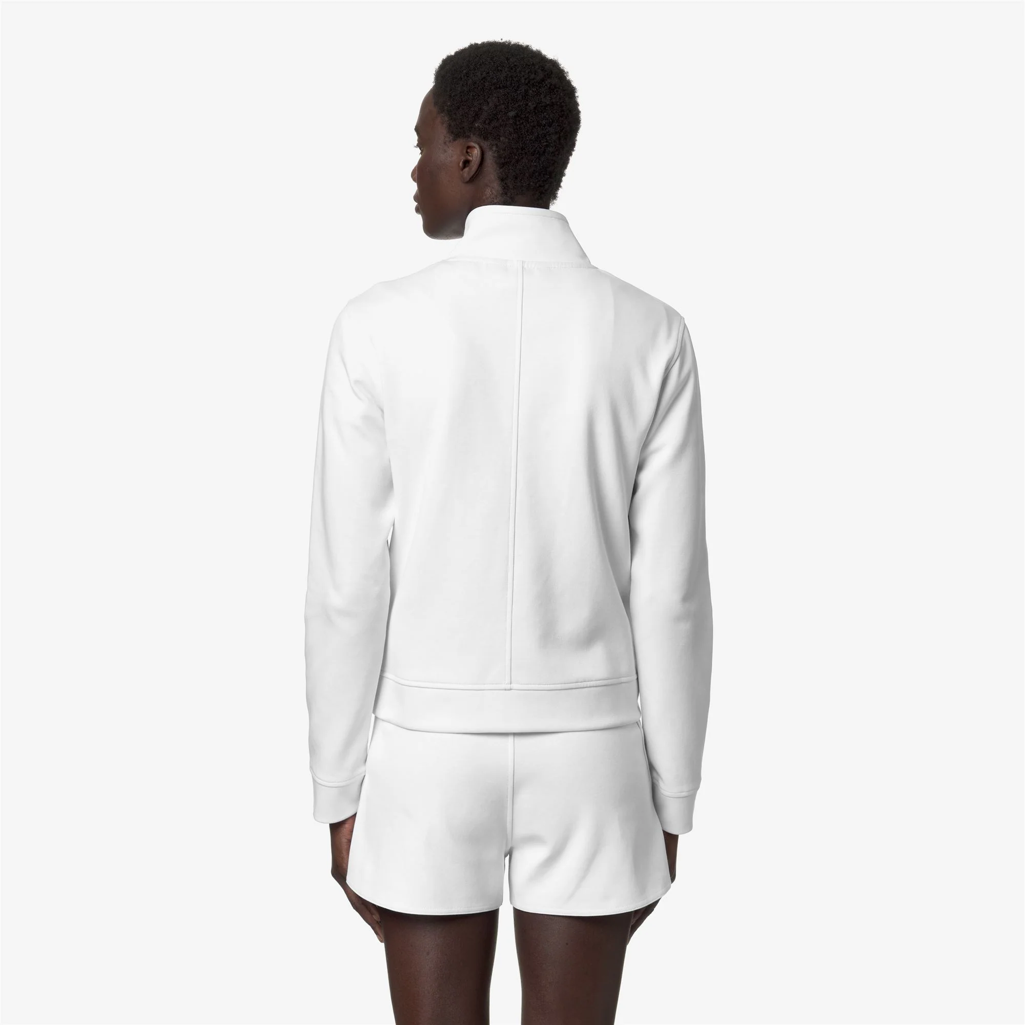 CYRIELLE INTERLOCK - Fleece - Jacket - Woman - WHITE - Image 5