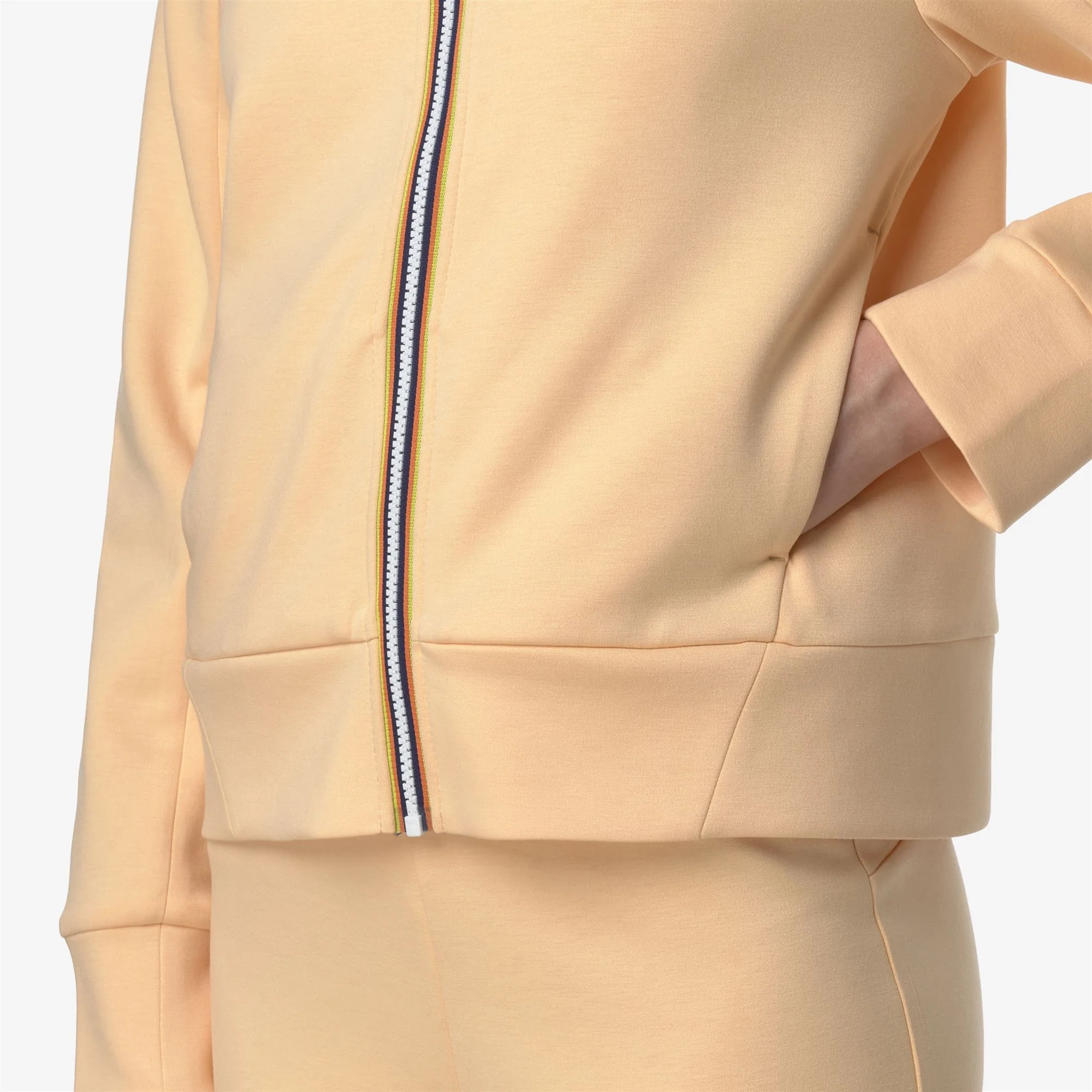 DIVINE LIGHT SPACER - Fleece - Jacket - Woman - BEIGE SHEEPSKIN - Image 2