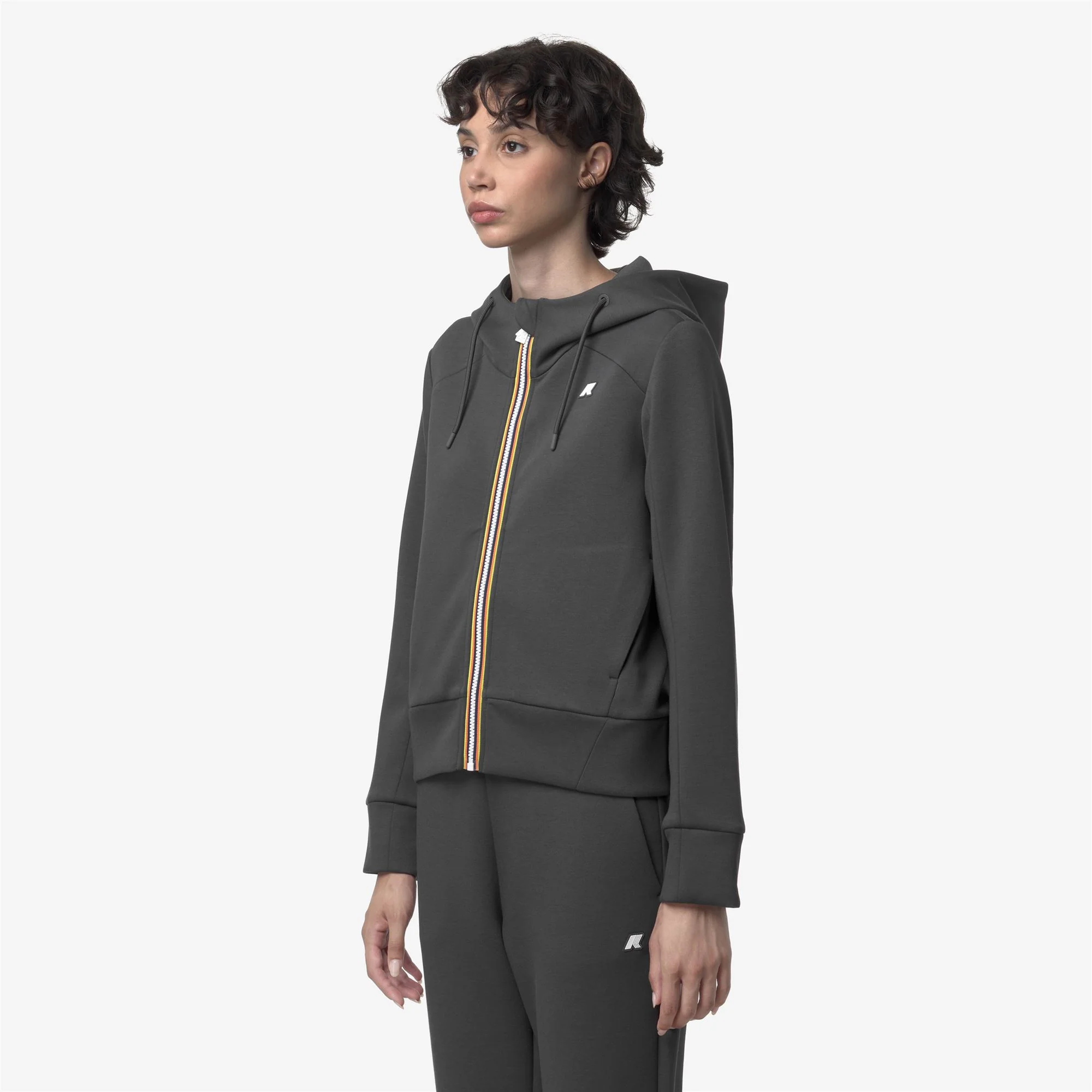 DIVINE LIGHT SPACER - Fleece - Jacket - Woman - GREY SHADOW DK - Image 4