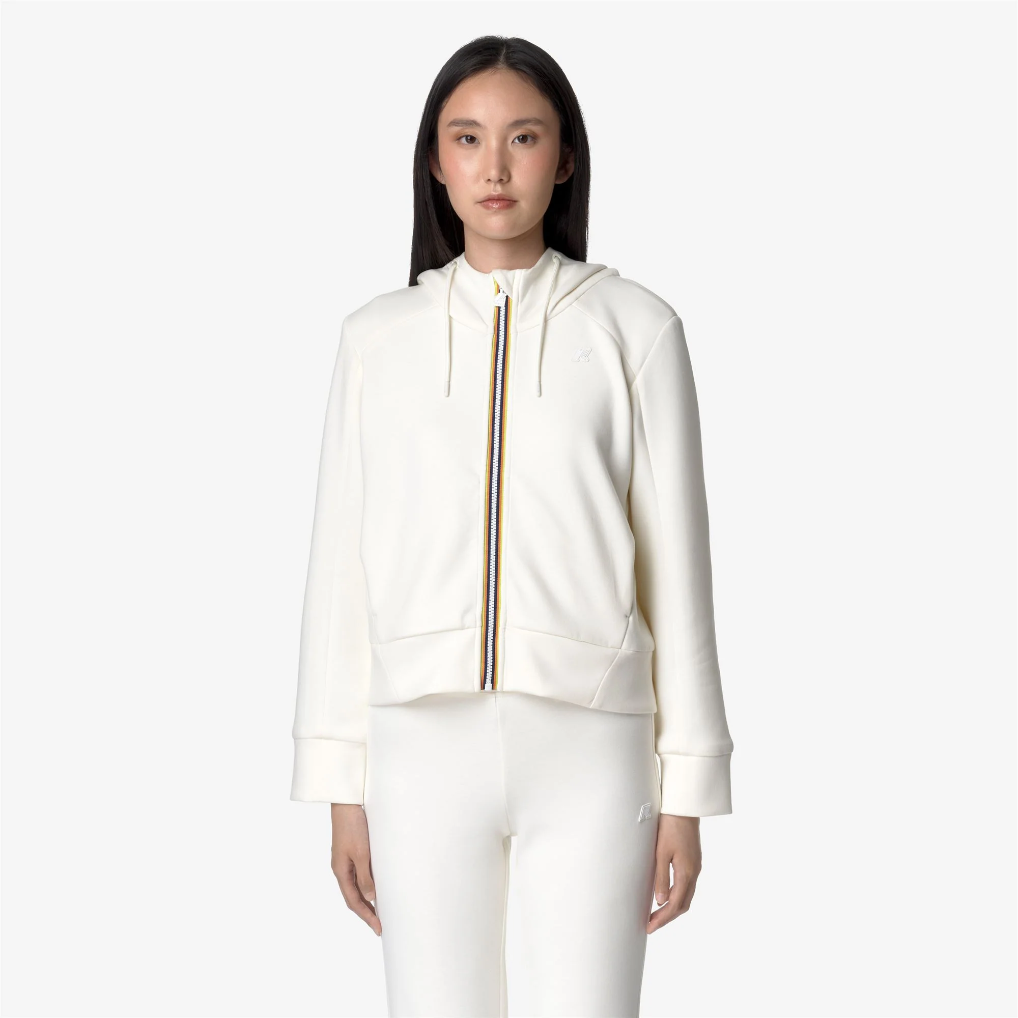 DIVINE LIGHT SPACER - Fleece - Jacket - Woman - WHITE GARDENIA - Image 3