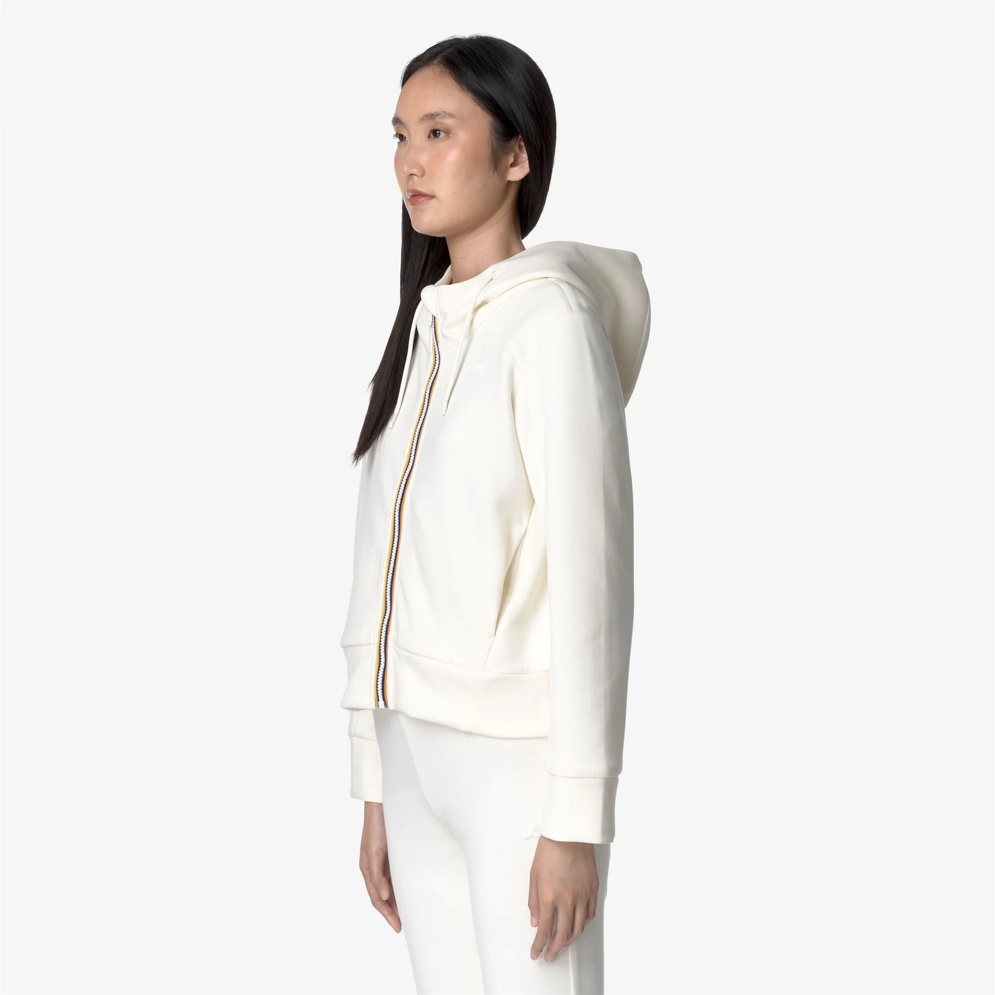 DIVINE LIGHT SPACER - Fleece - Jacket - Woman - WHITE GARDENIA - Image 4
