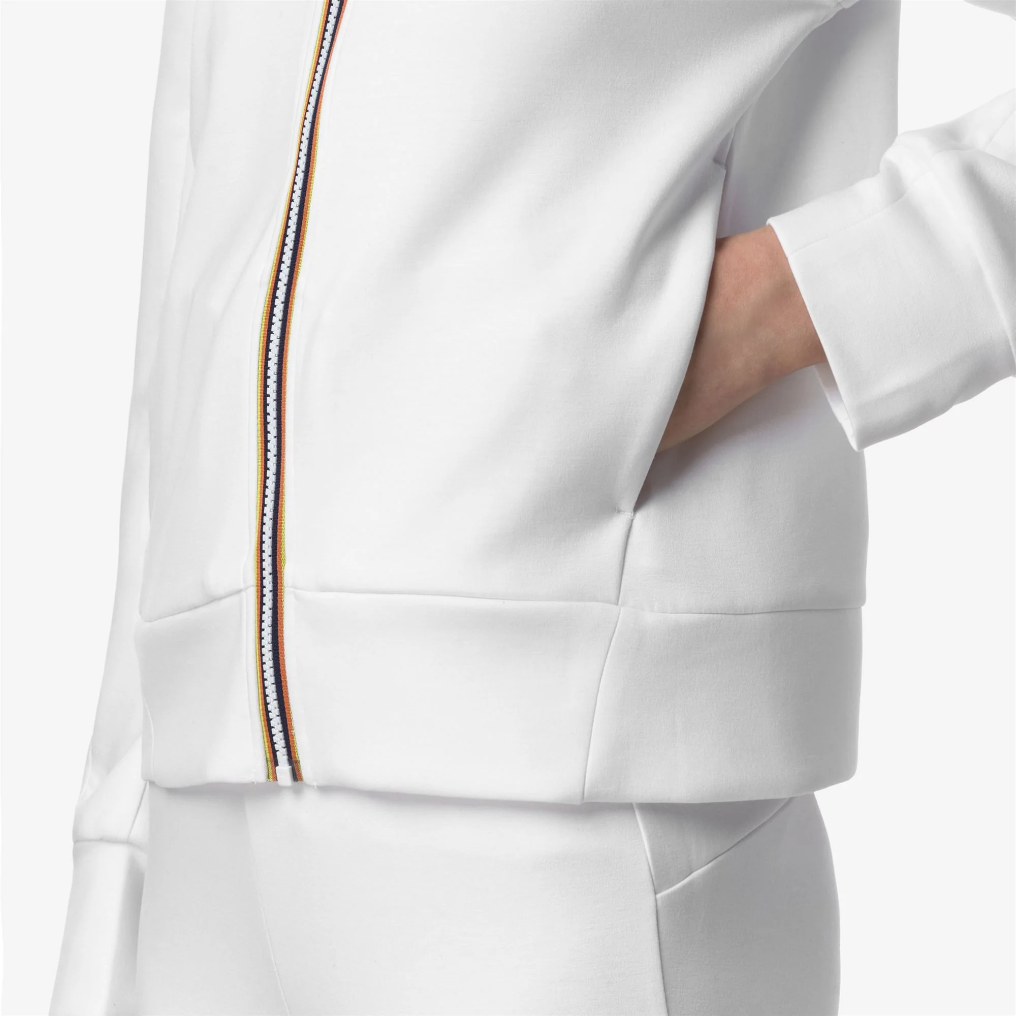 DIVINE LIGHT SPACER - Fleece - Jacket - Woman - WHITE - Image 2
