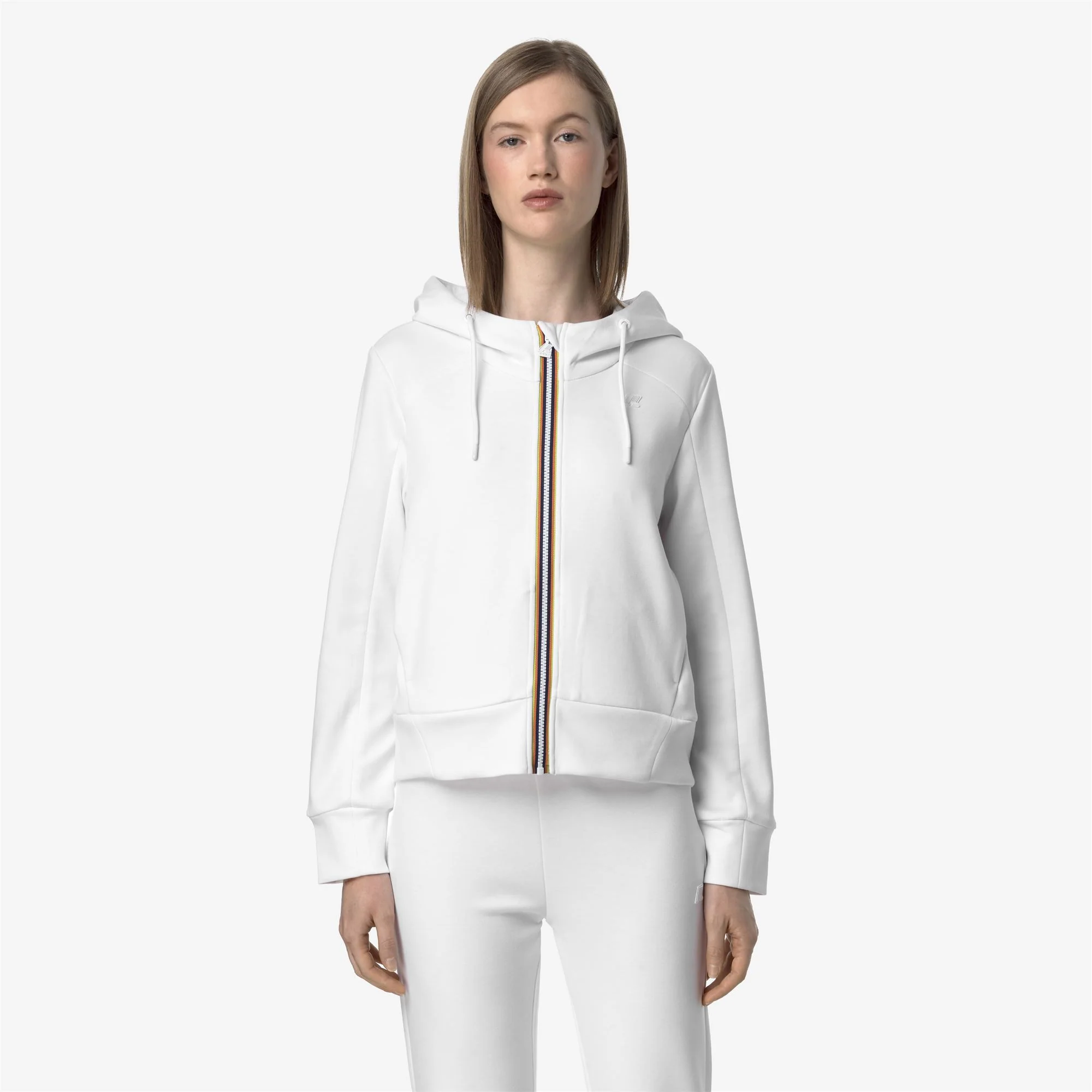 DIVINE LIGHT SPACER - Fleece - Jacket - Woman - WHITE - Image 3