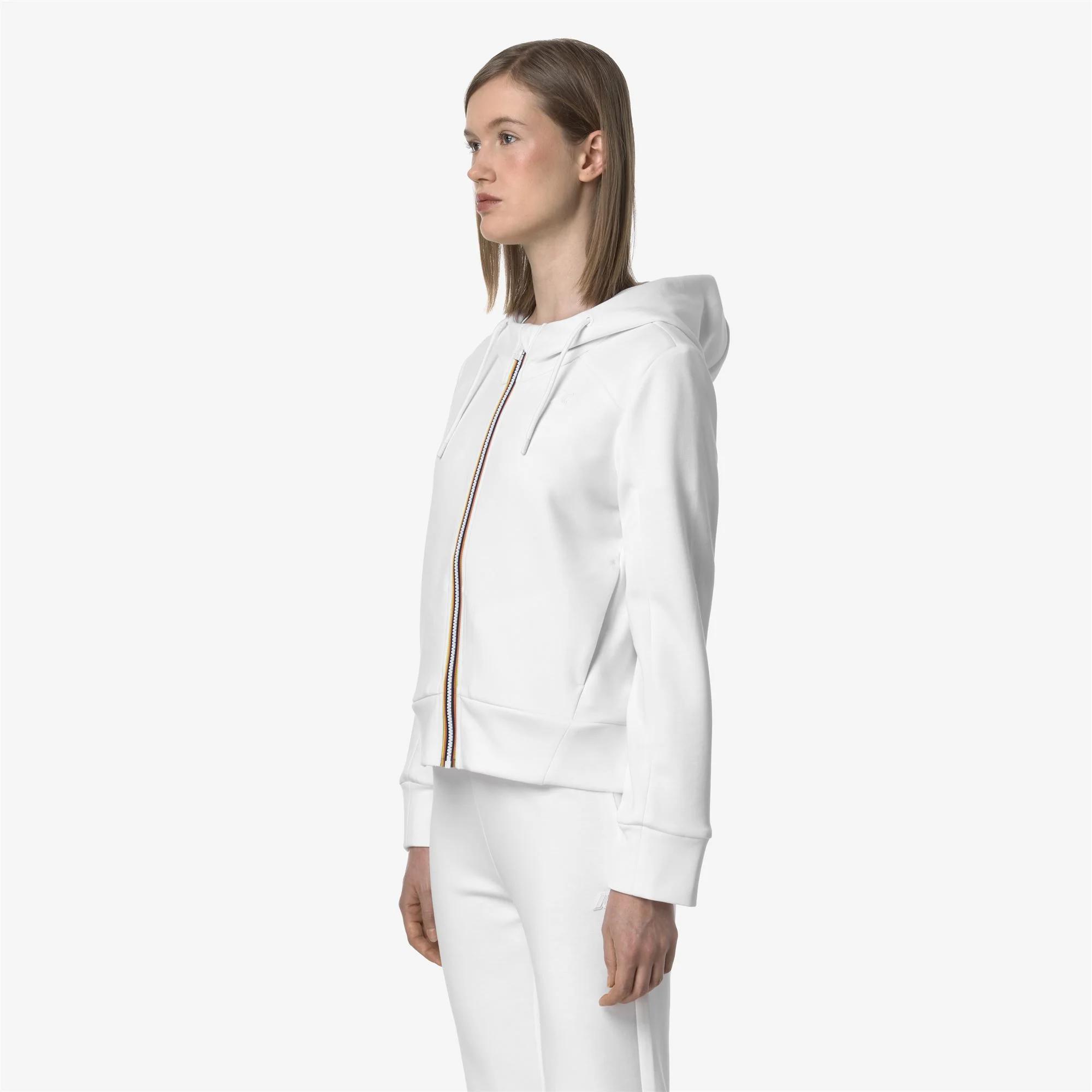 DIVINE LIGHT SPACER - Fleece - Jacket - Woman - WHITE - Image 4