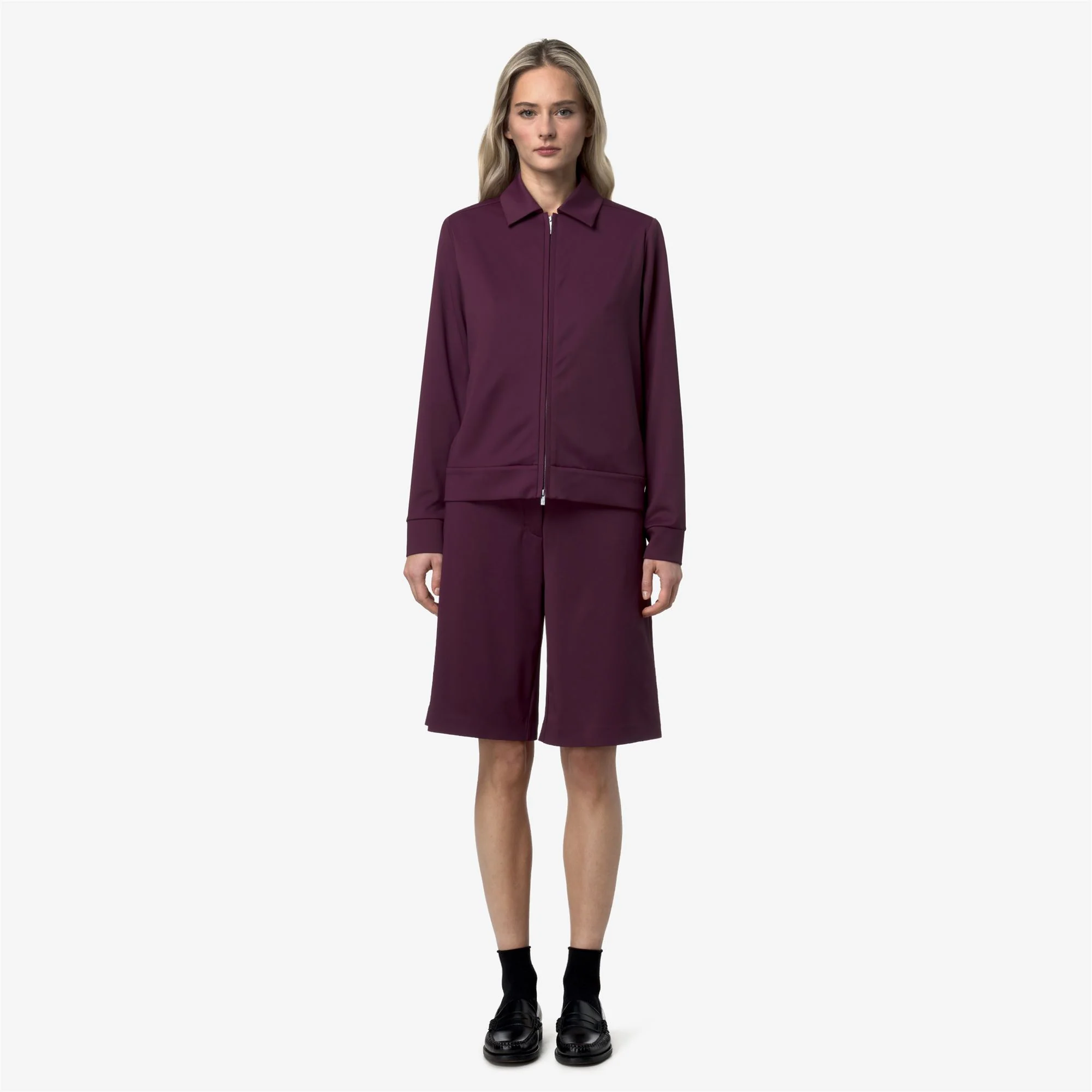 ISY SL SPACER - Fleece - Jacket - Woman - VIOLET MAUVE WINE - Image 3