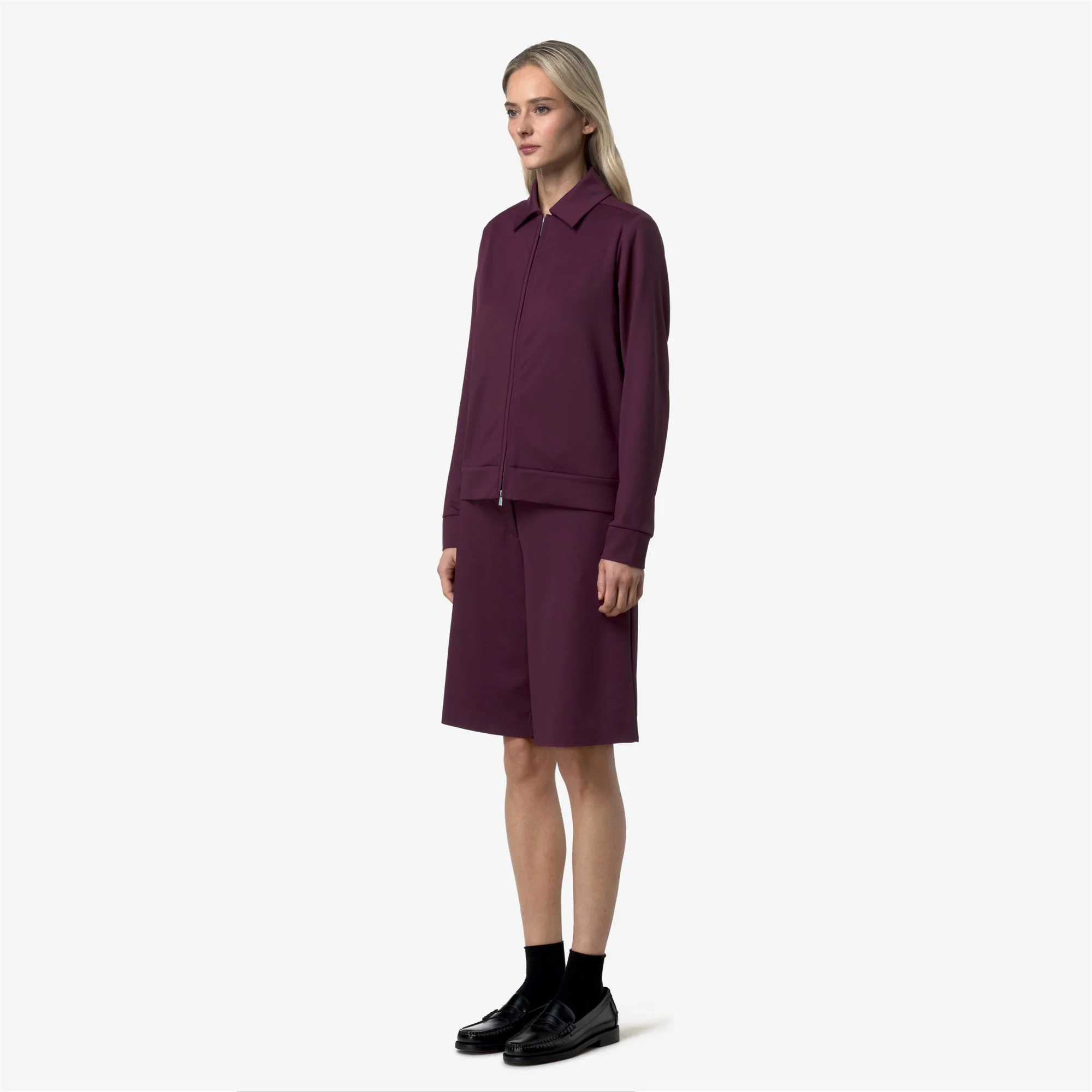 ISY SL SPACER - Fleece - Jacket - Woman - VIOLET MAUVE WINE - Image 4