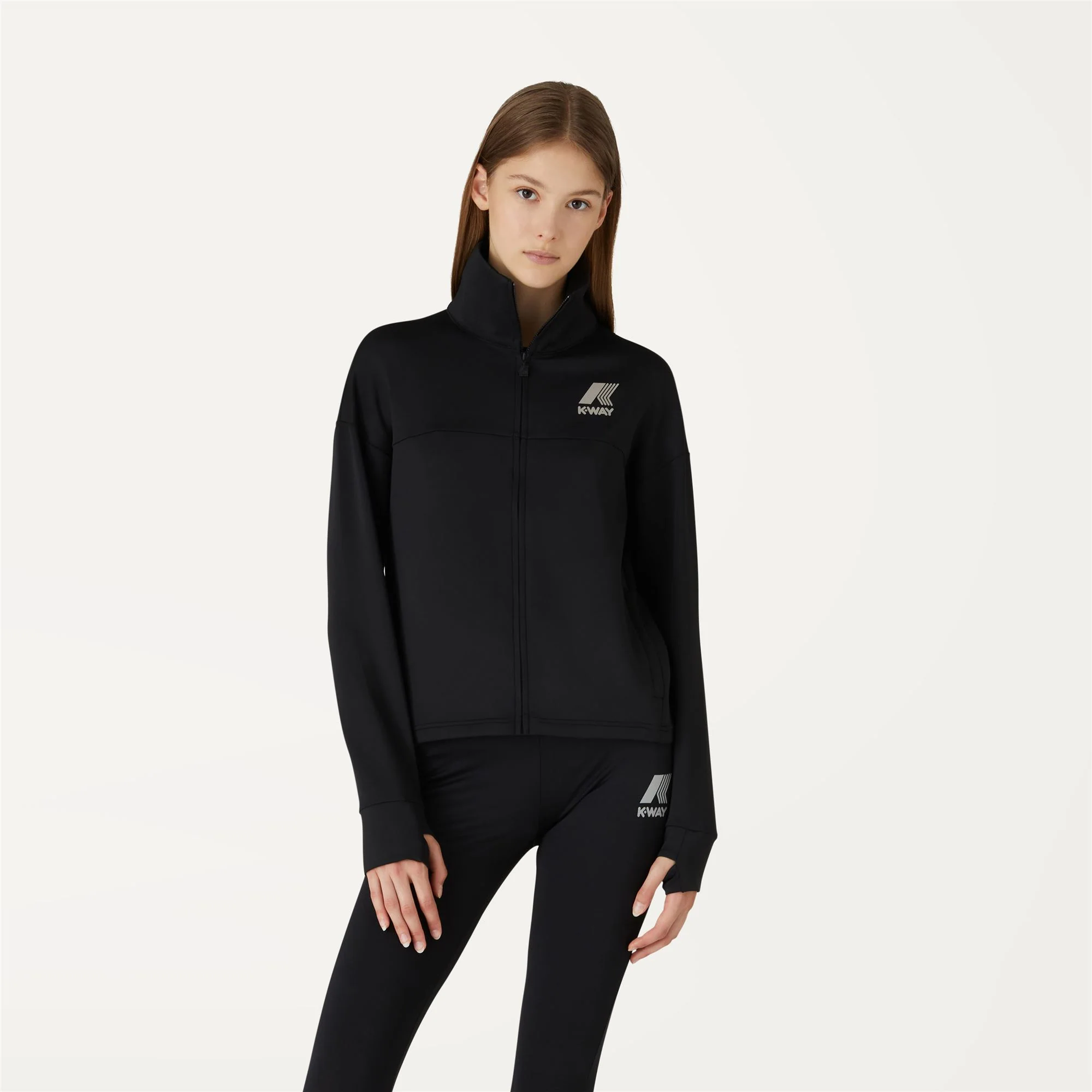 JO ANNE - Fleece - Jacket - Woman - BLACK PURE - Image 3