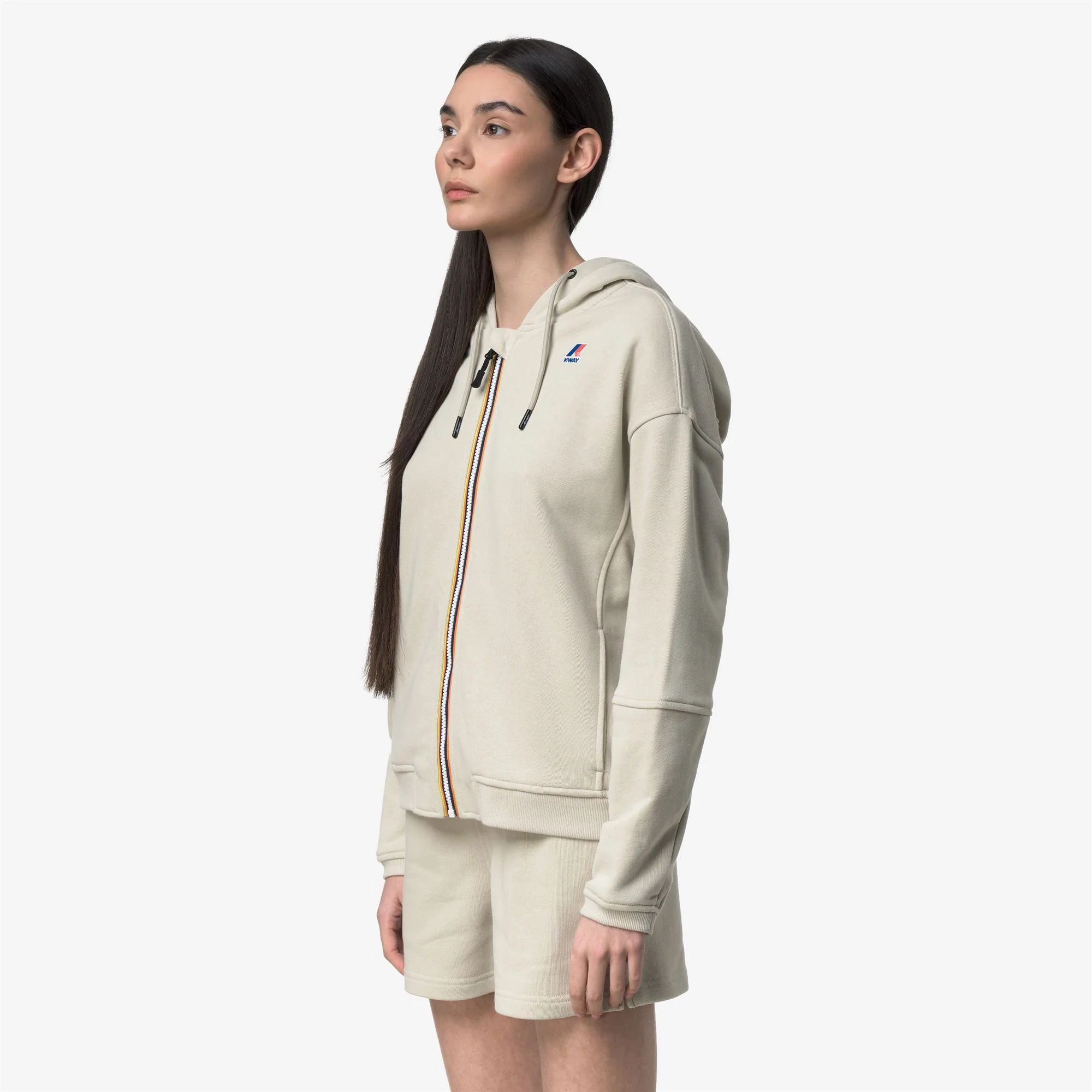 LARA POLY COTTON - Fleece - Jumper - Woman - BEIGE LT - Image 4