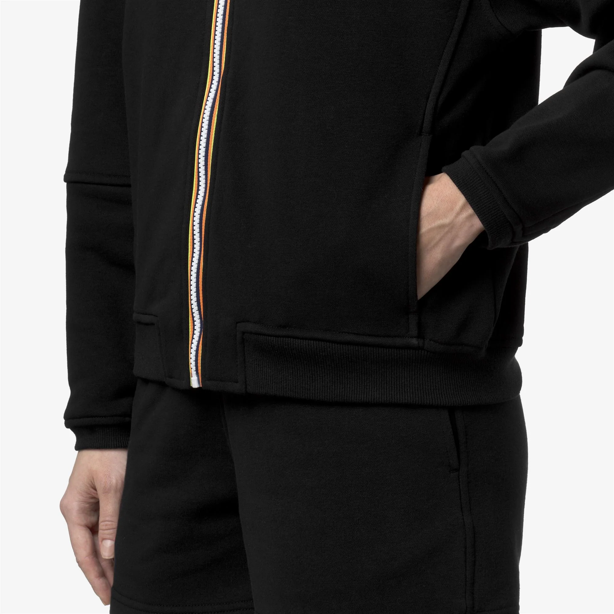 LARA POLY COTTON - Fleece - Jumper - Woman - BLACK PURE - Image 2
