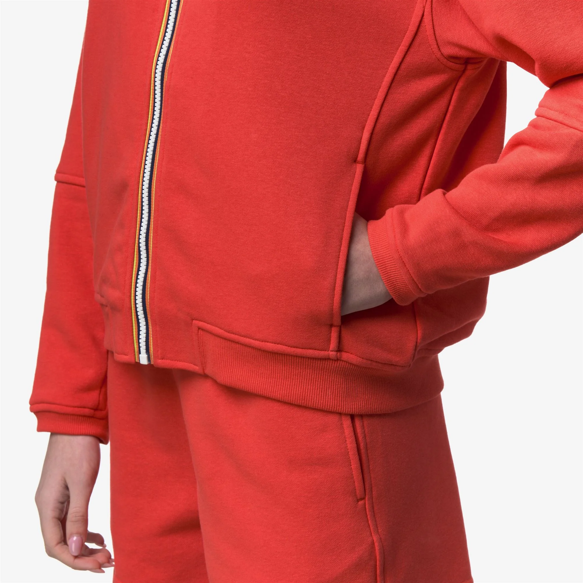 LARA POLY COTTON - Fleece - Jumper - Woman - RED POPPY - Image 2
