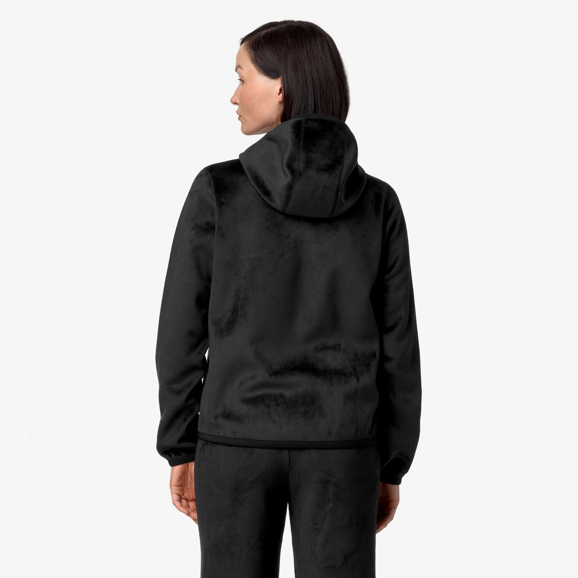 LILY VELOUR POLAR REVERSIBLE - Fleece - Jacket - Woman - BLACK P-BLACK P - Image 6