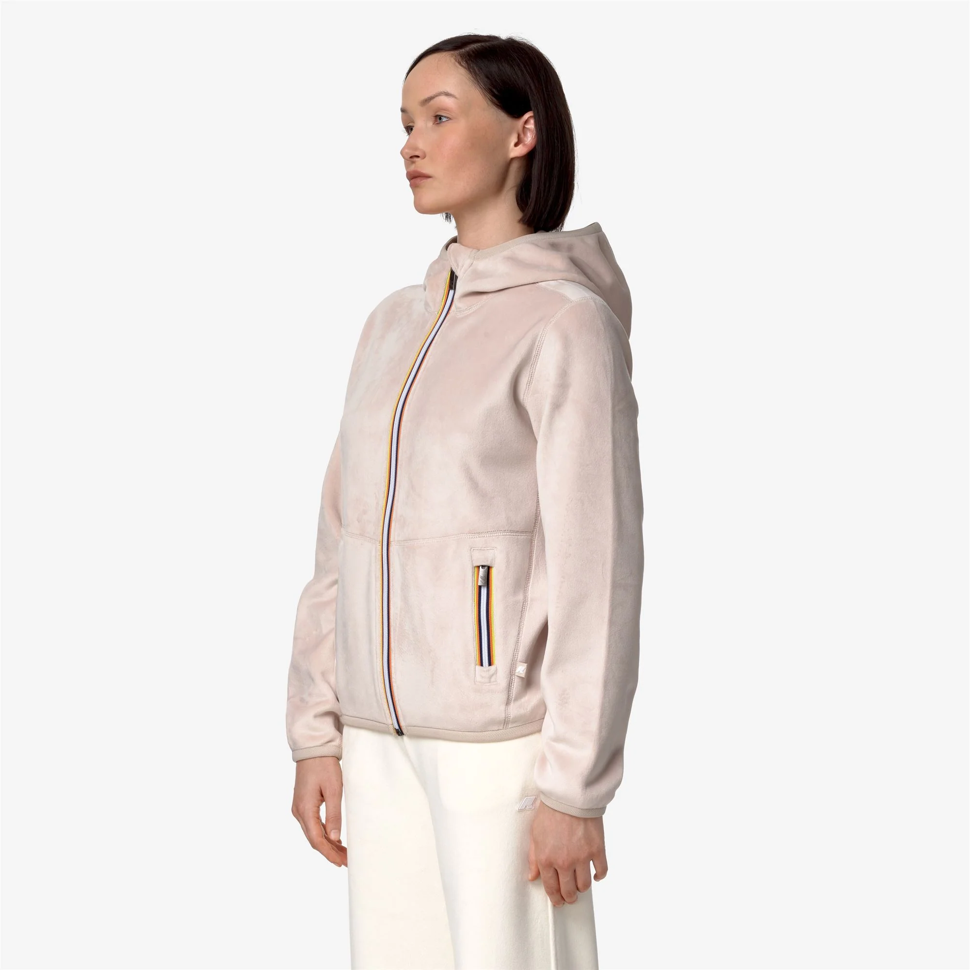 LILY VELOUR POLAR REVERSIBLE - Fleece - Jacket - Woman - PINK TINT-PINK TINT - Image 5