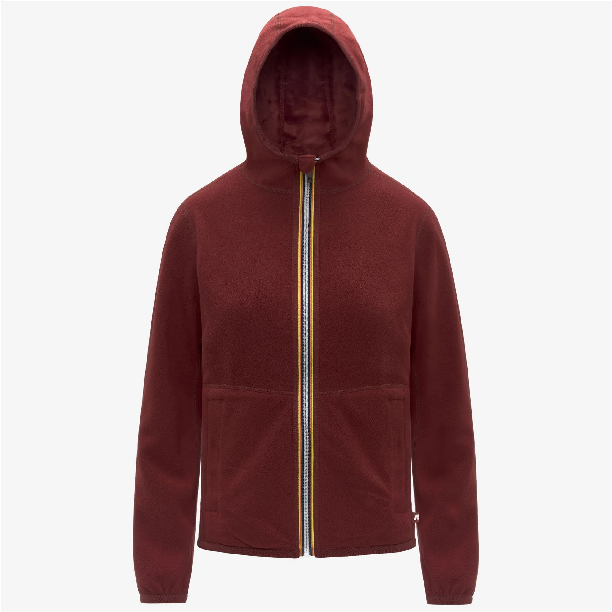 LILY VELOUR POLAR REVERSIBLE - Fleece - Jacket - Woman - RED SYRAH COMBO - Image 2
