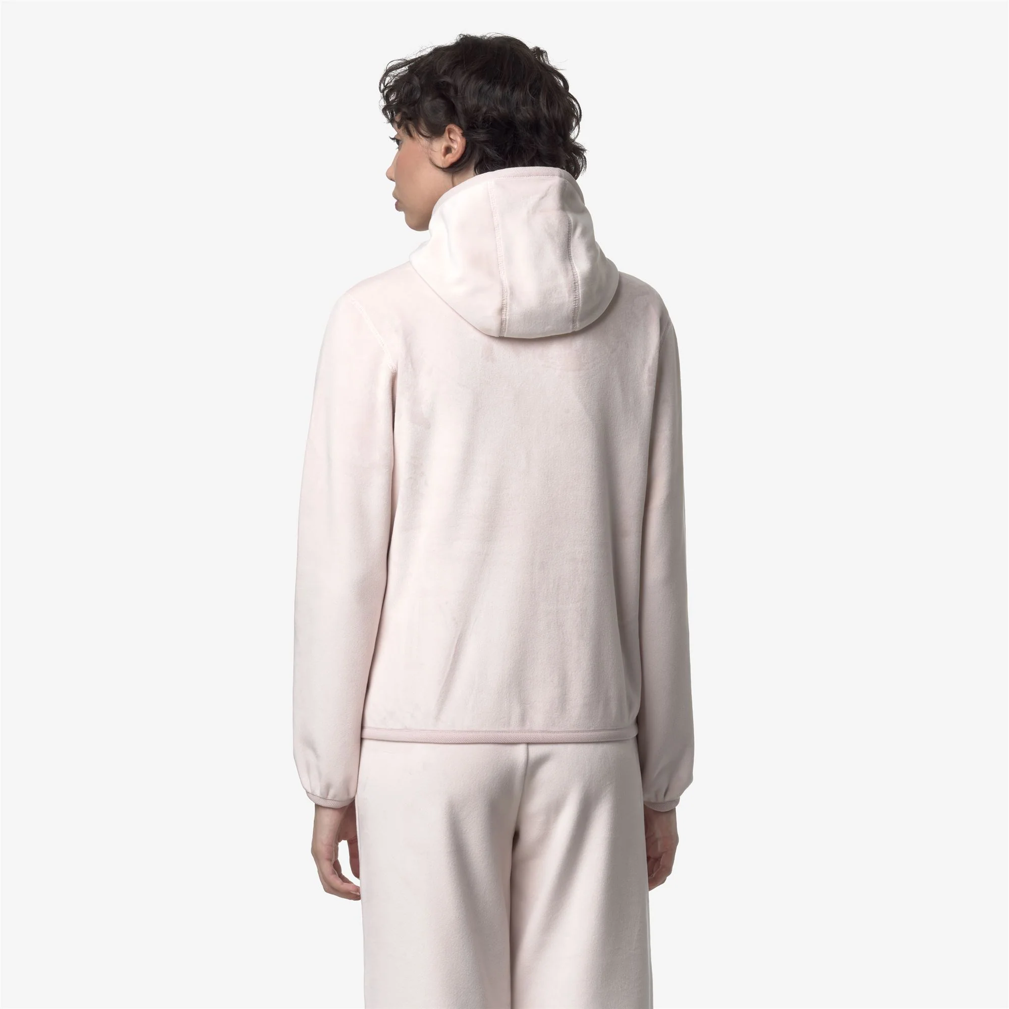 LILY VELOUR POLAR REVERSIBLE - Fleece - Jacket - Woman - ROSE HUSHED-ROSE HUSHED - Image 6