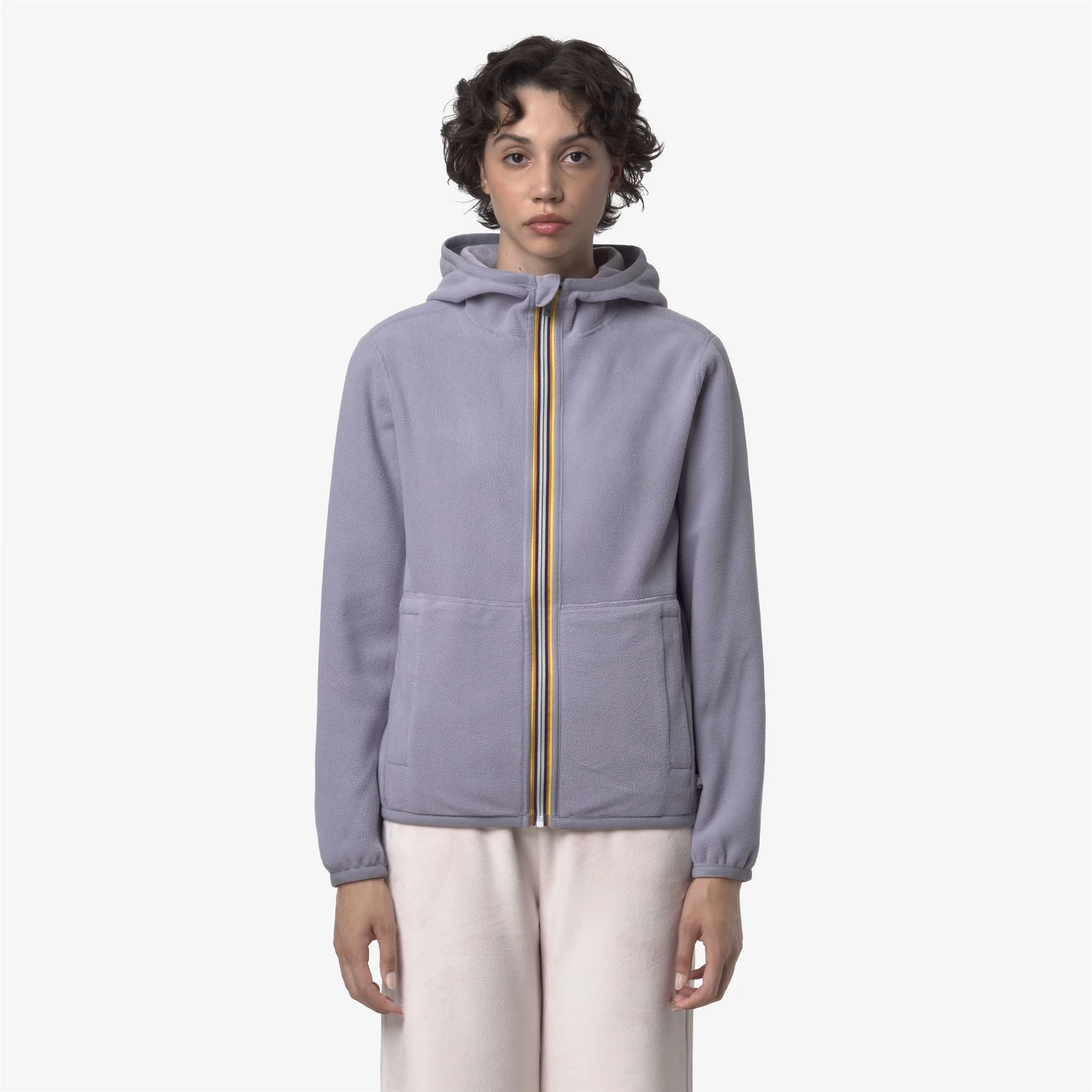 LILY VELOUR POLAR REVERSIBLE - Fleece - Jacket - Woman - VIOLET LAVANDER COMBO - Image 3