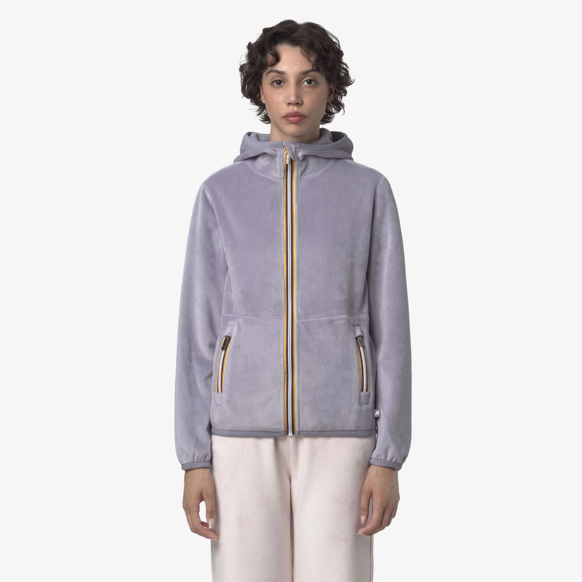 LILY VELOUR POLAR REVERSIBLE - Fleece - Jacket - Woman - VIOLET LAVANDER COMBO - Image 4