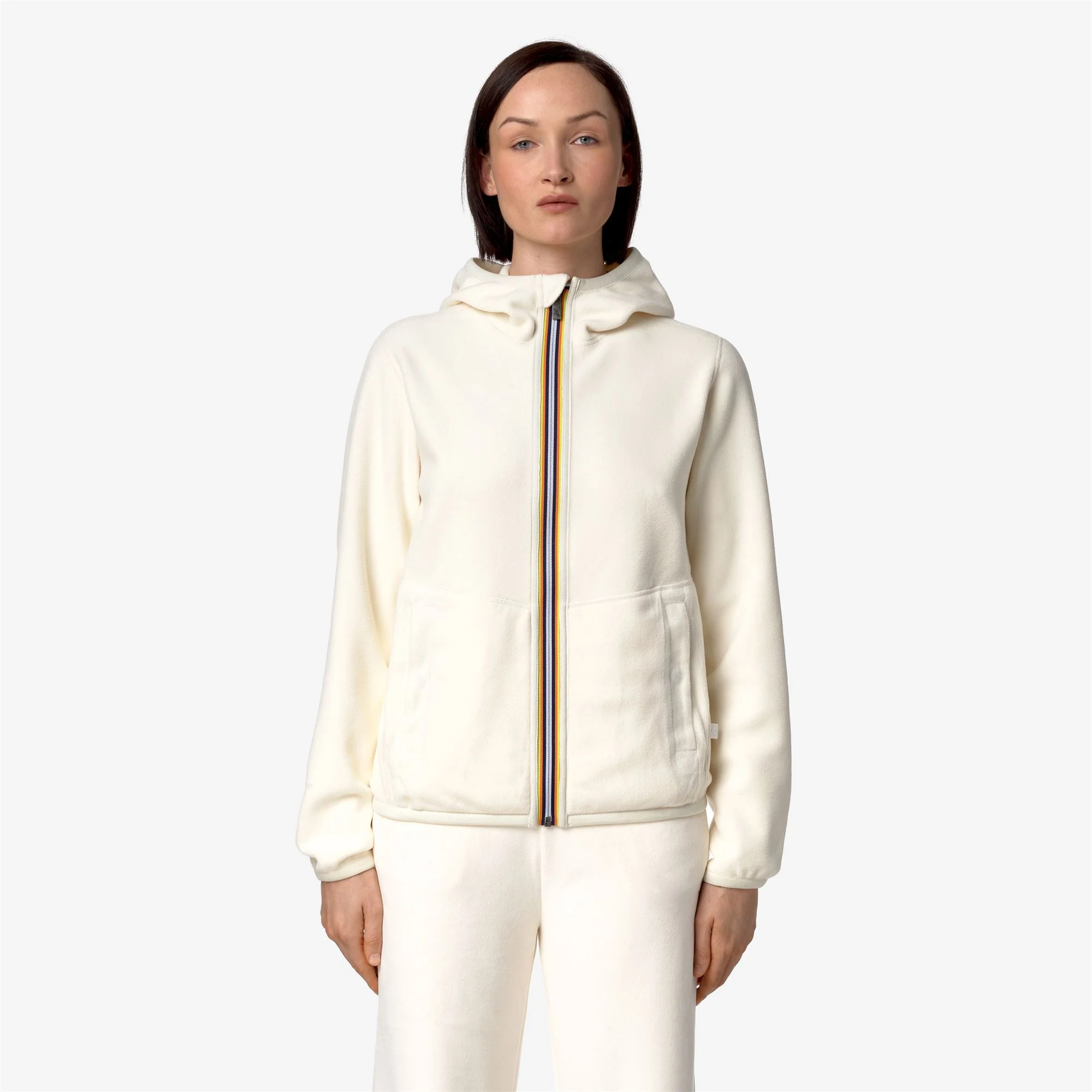 LILY VELOUR POLAR REVERSIBLE - Fleece - Jacket - Woman - WHITE G-WHITE G - Image 3