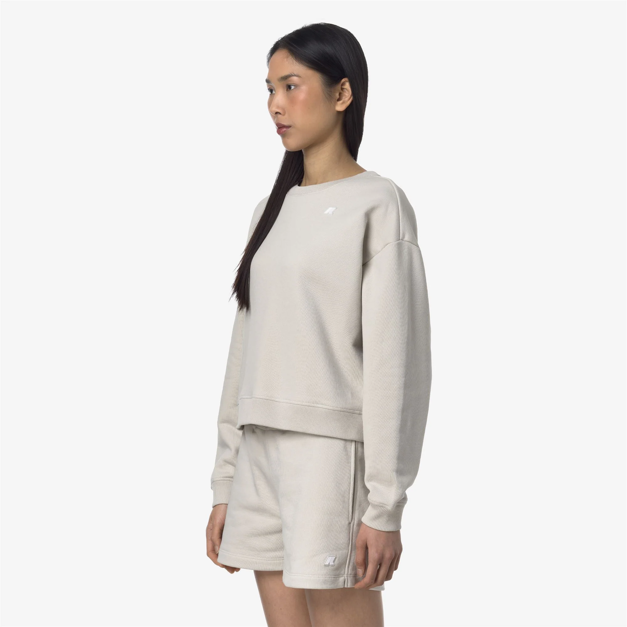 LOIZA FRENCH TERRY - Fleece - Pull  Over - Woman - BEIGE LT - Image 4