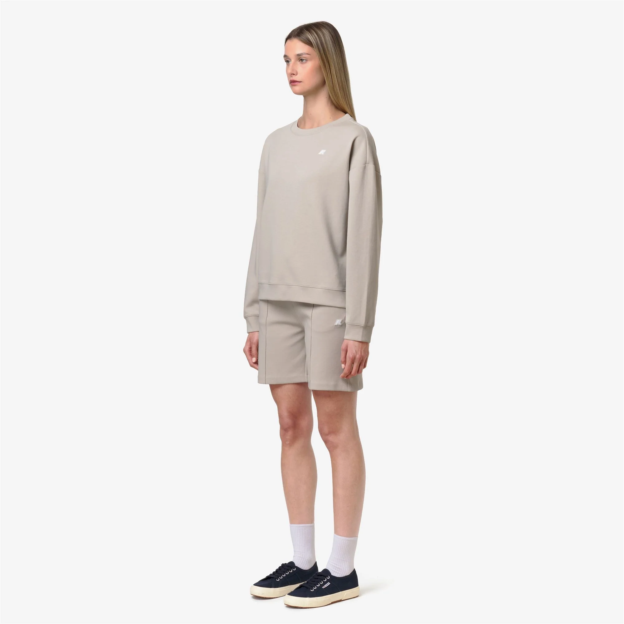 LOIZELLE INTERLOCK - Fleece - Pull  Over - Woman - BEIGE LT - Image 4