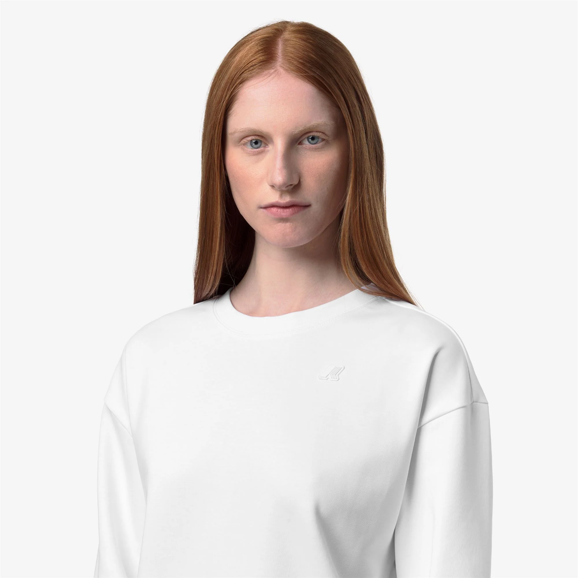 LOIZELLE INTERLOCK - Fleece - Pull  Over - Woman - WHITE - Image 2