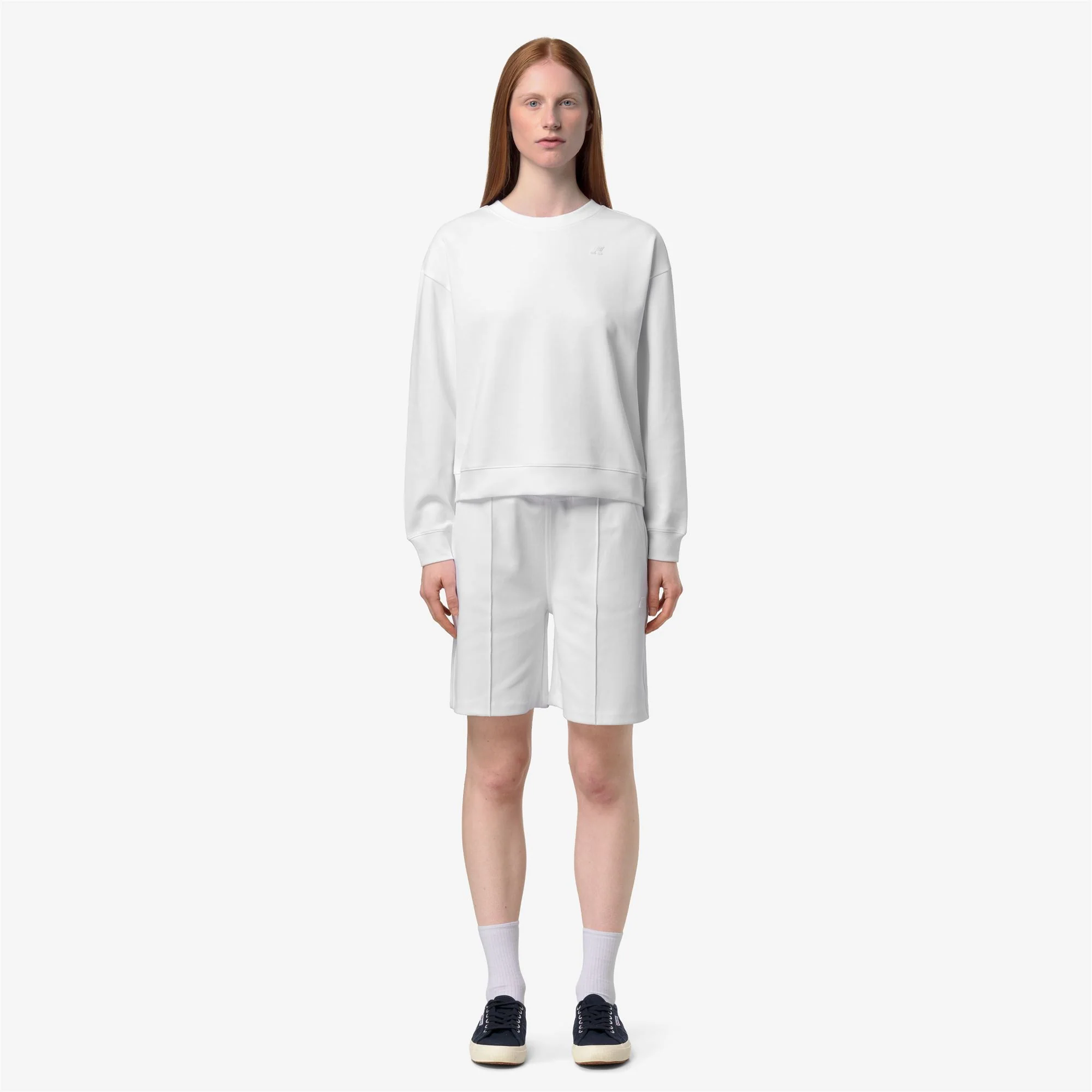 LOIZELLE INTERLOCK - Fleece - Pull  Over - Woman - WHITE - Image 3