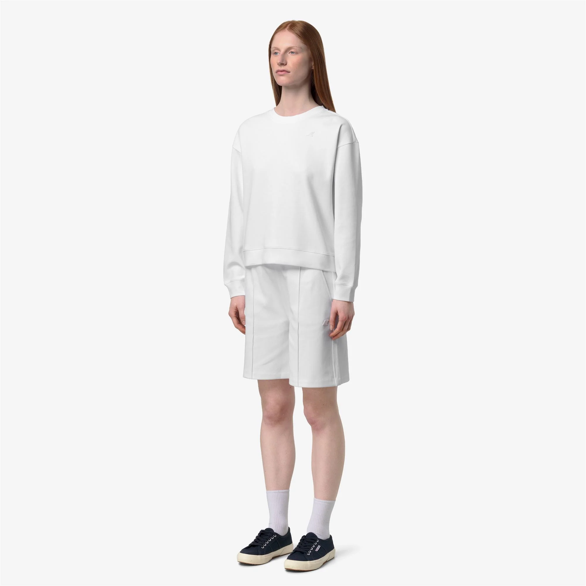 LOIZELLE INTERLOCK - Fleece - Pull  Over - Woman - WHITE - Image 4