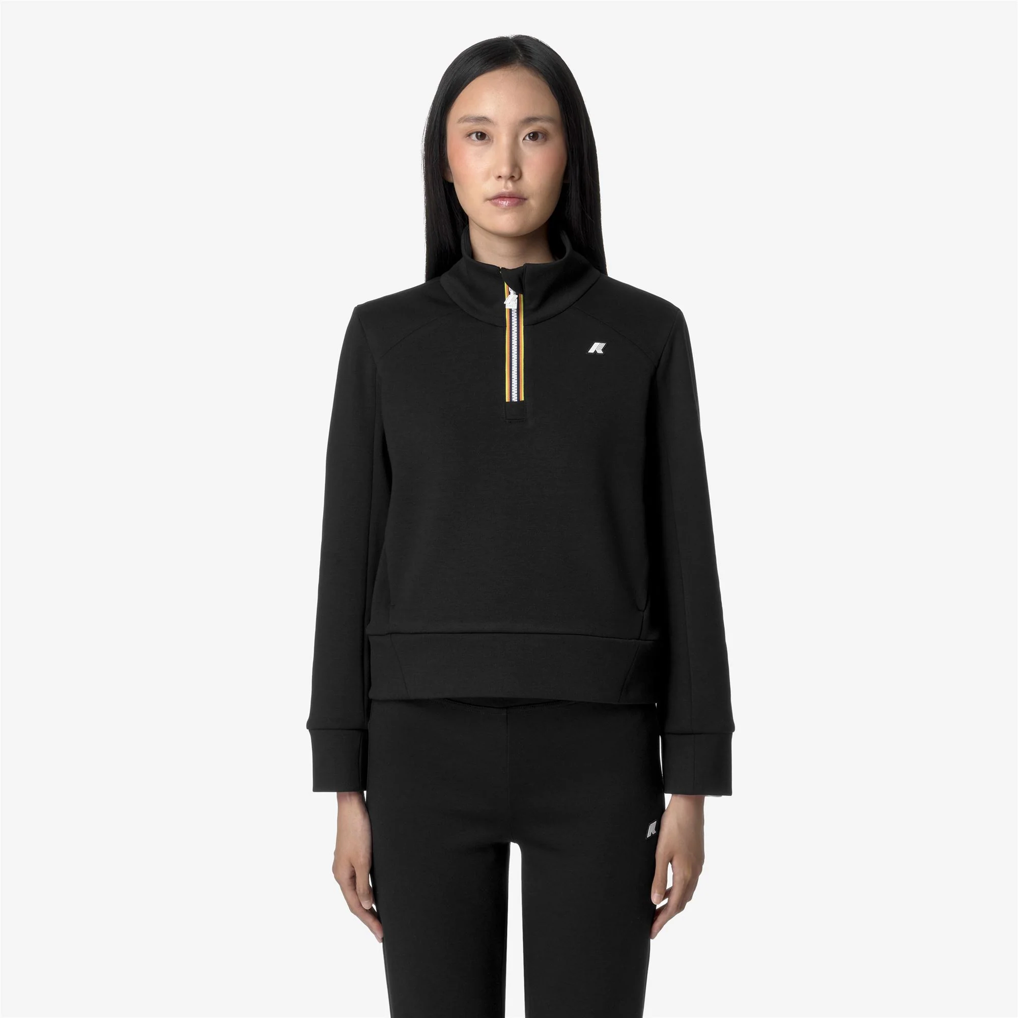 LOUEN LIGHT SPACER - Fleece - Jumper - Woman - BLACK PURE - Image 3