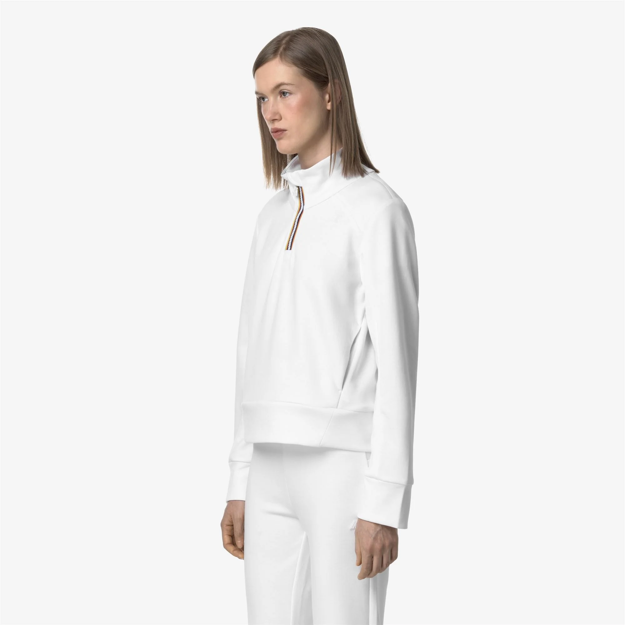 LOUEN LIGHT SPACER - Fleece - Jumper - Woman - WHITE - Image 4