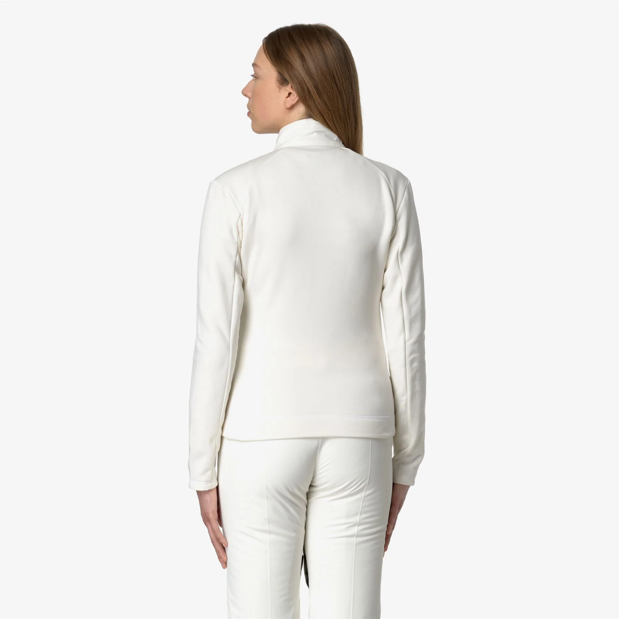 MARNAZ - Fleece - Jacket - Woman - WHITE GARDENIA - Image 5