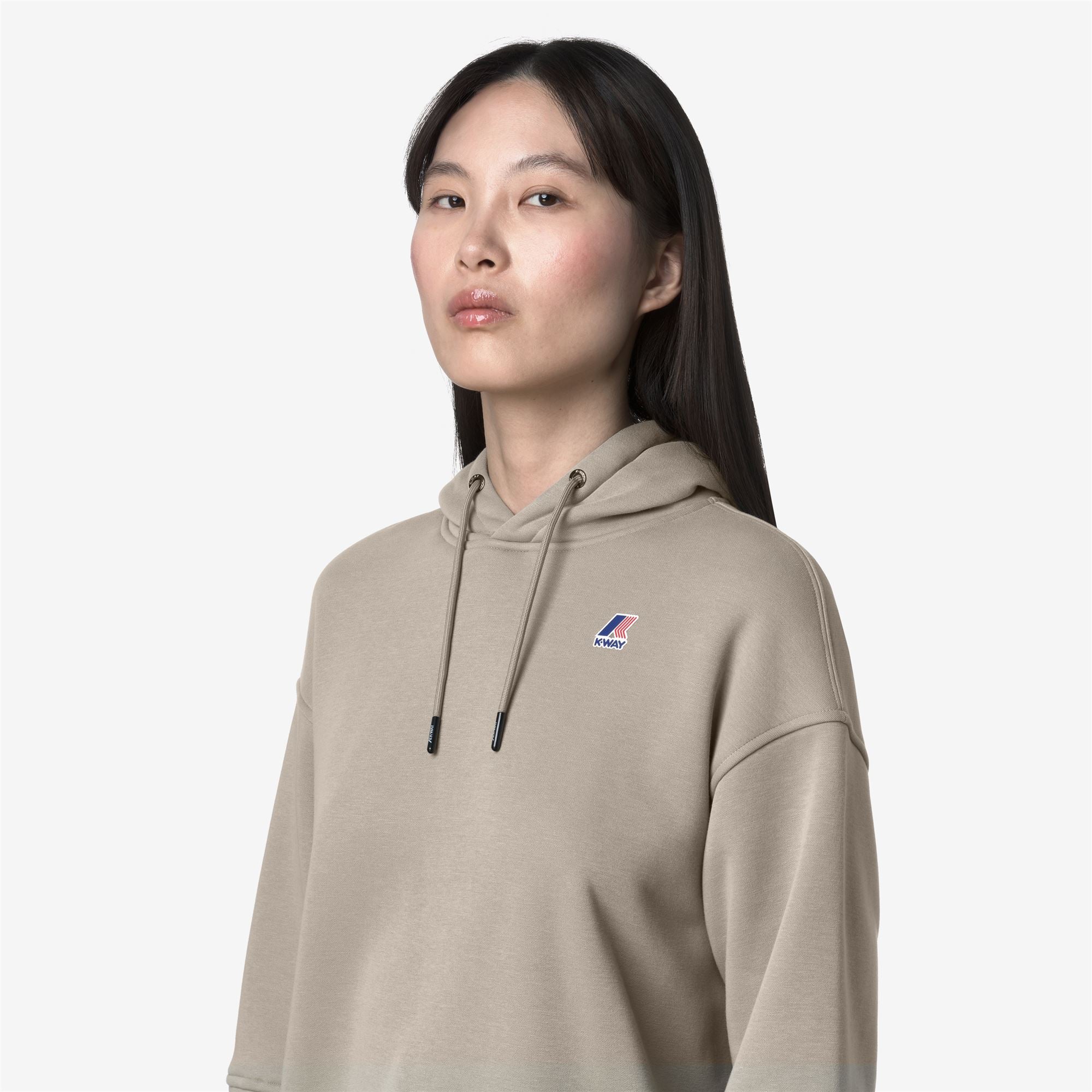 NINETTE BRUSHED PC - Fleece - Hoodie - Woman - GREEN OAK - Image 2