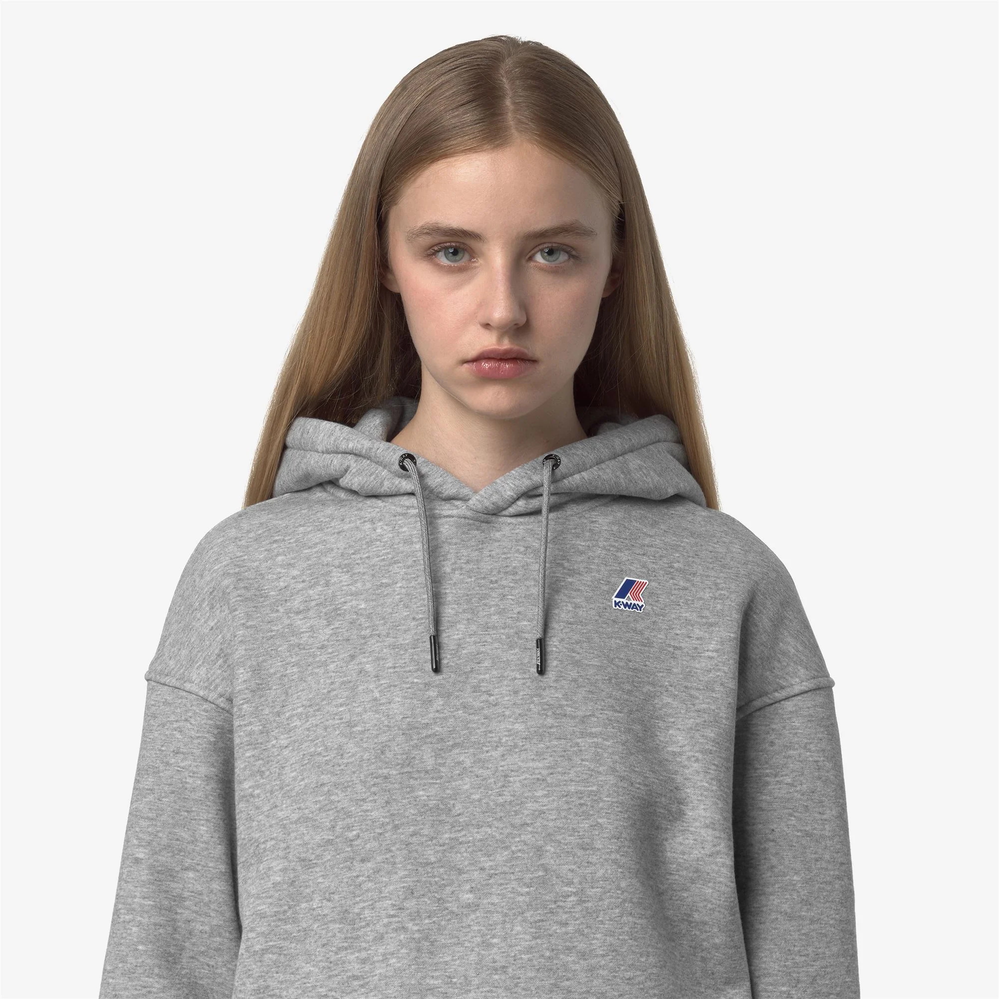 NINETTE BRUSHED PC - Fleece - Hoodie - Woman - GREY MELANGE MID - Image 2